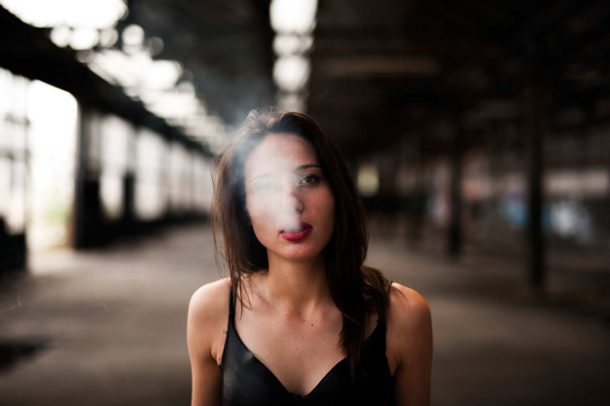 Nikon D700 + Sigma 50mm F1.4 DG HSM Art sample photo. Smoke  photography