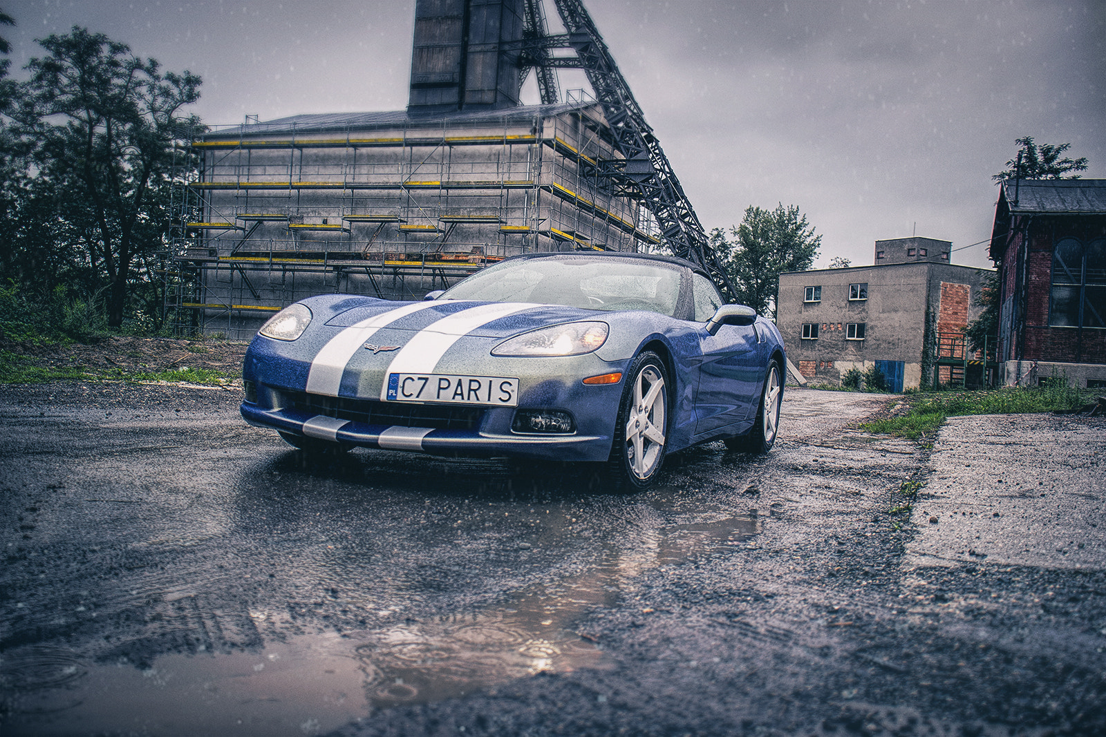 Sigma 18-50mm F2.8-4.5 DC OS HSM sample photo. Corvette photography
