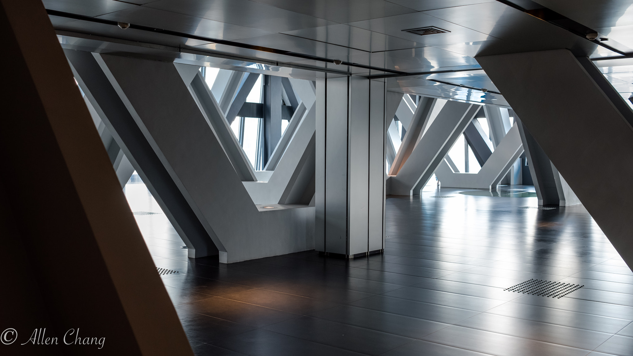 Nikon D810 + Nikon AF Nikkor 35mm F2D sample photo. Inside of cctv building photography