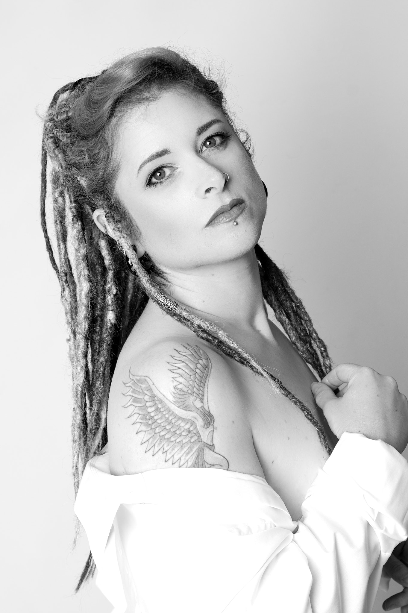 Sony Alpha DSLR-A450 sample photo. Alternative glamour shoot photography