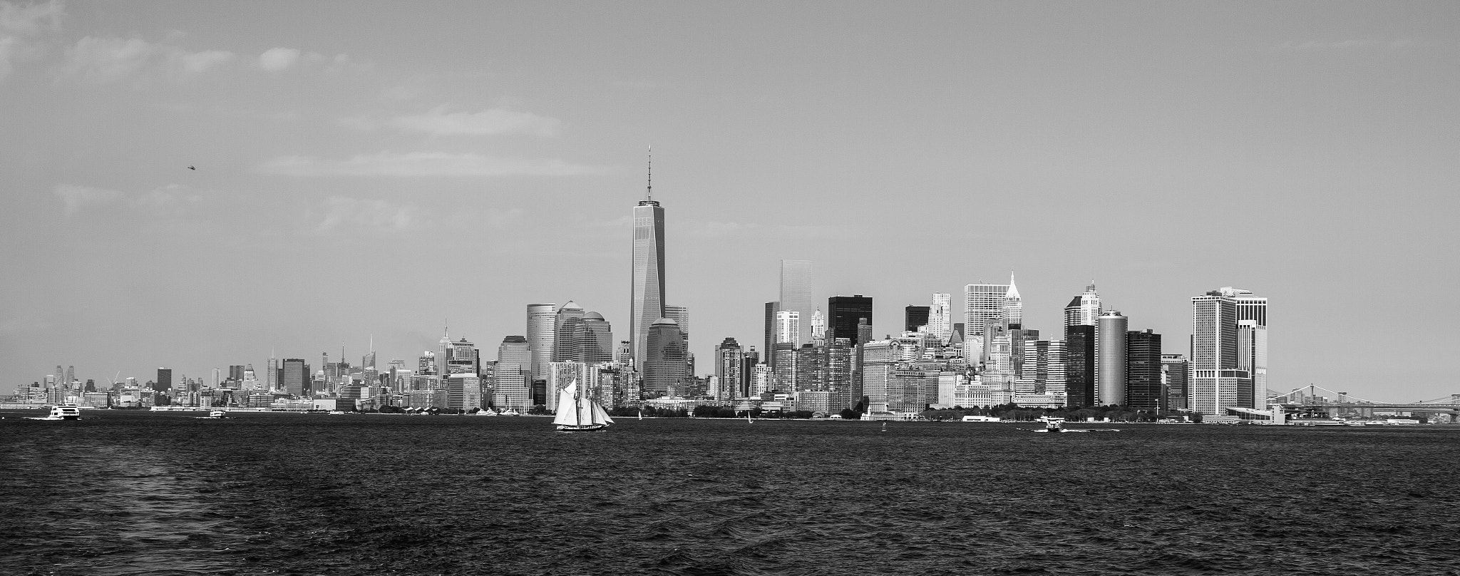 Canon EOS 7D + Tamron AF 18-270mm F3.5-6.3 Di II VC LD Aspherical (IF) MACRO sample photo. New york from hudson river photography