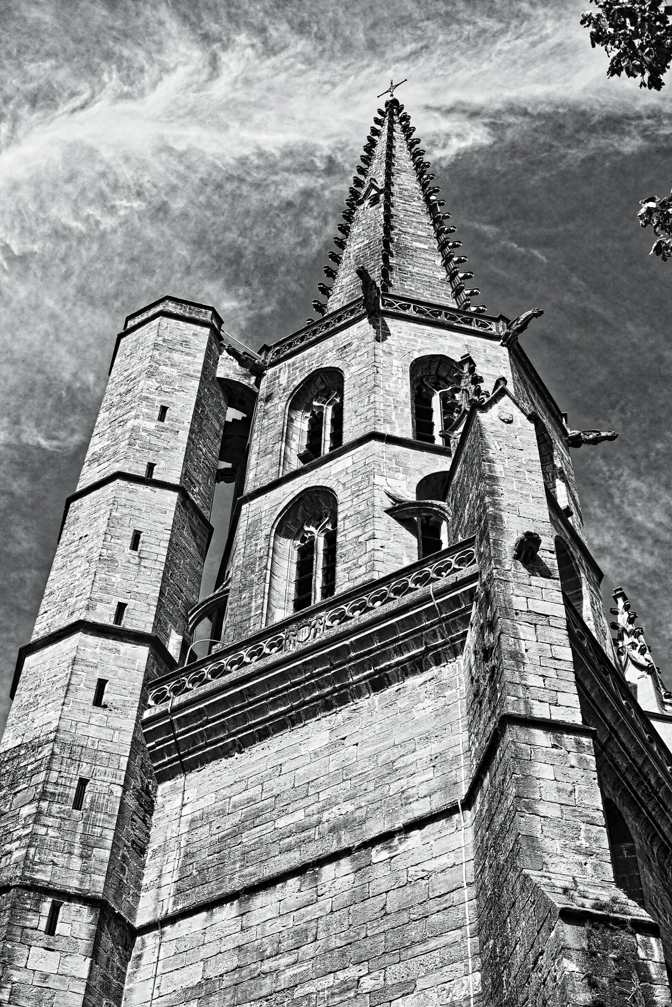 AF Zoom-Nikkor 35-80mm f/4-5.6D N sample photo. Albi cathedral photography