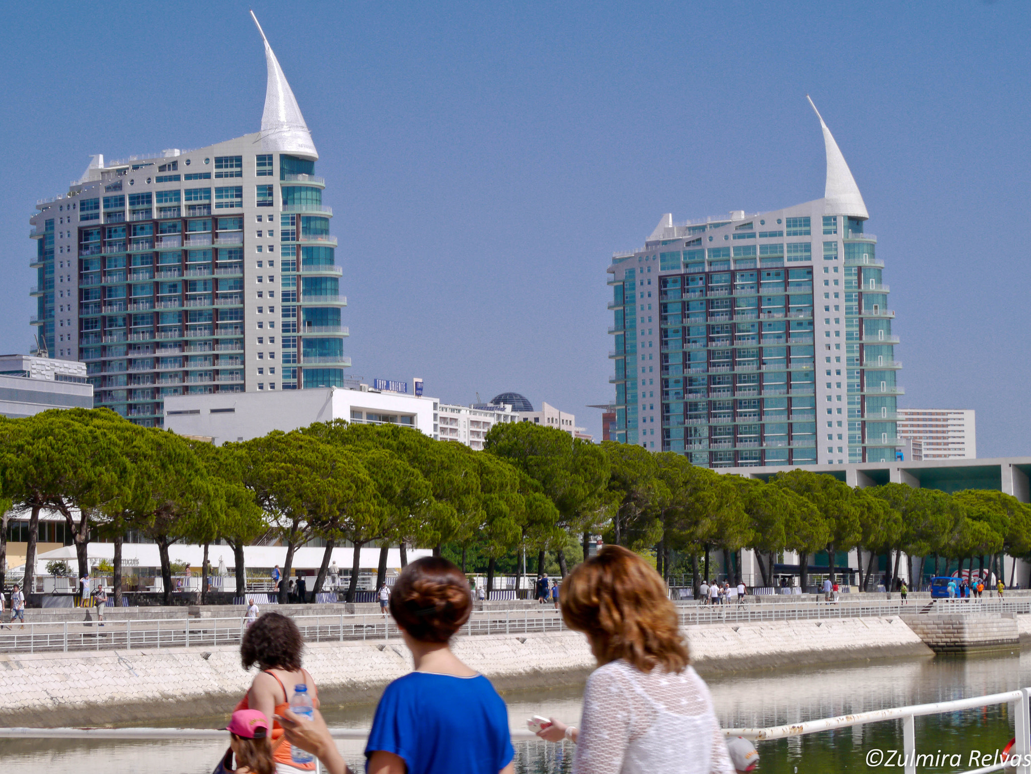 Panasonic Lumix DMC-GX1 + Panasonic Lumix G Vario 45-200mm F4-5.6 OIS sample photo. Torres do parque das naçoes/vasco da gama/lisboa photography