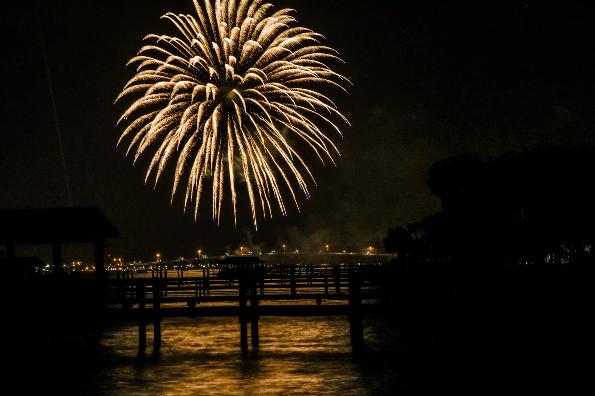 Canon EF-S 18-135mm F3.5-5.6 IS USM sample photo. Fireworks photography