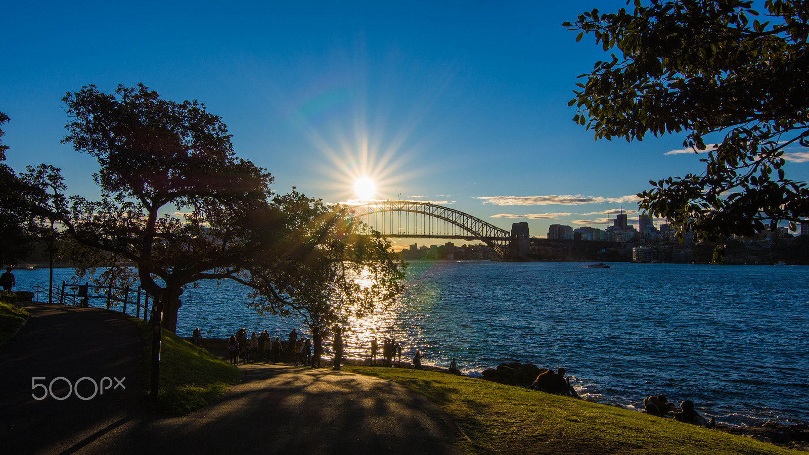 Nikon D7200 + Tokina AT-X 17-35mm F4 Pro FX sample photo. Sydney harbor bridge sunset photography