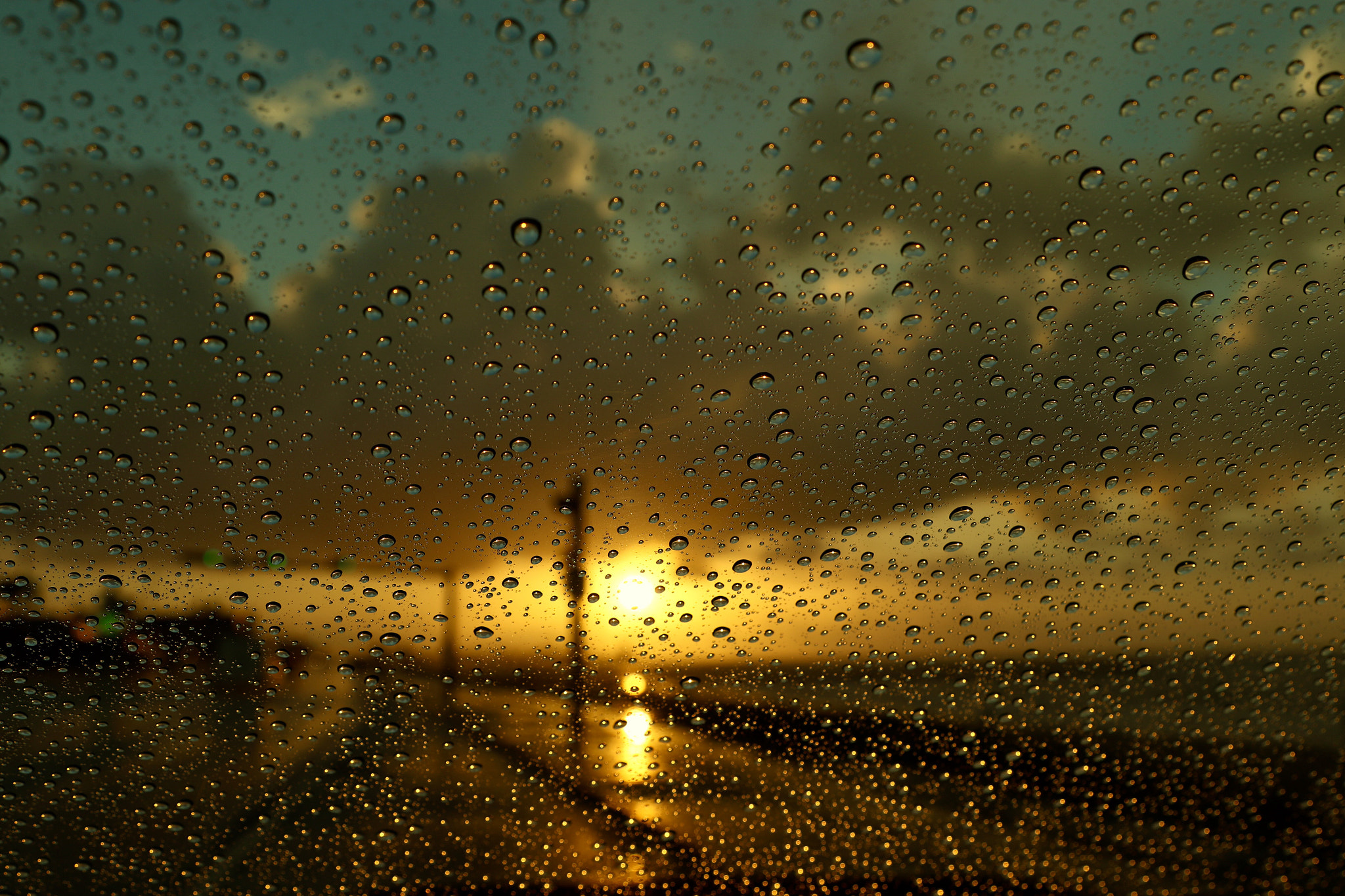 Canon EF 24-70mm F2.8L II USM sample photo. Between the rain and the sunrise..... photography