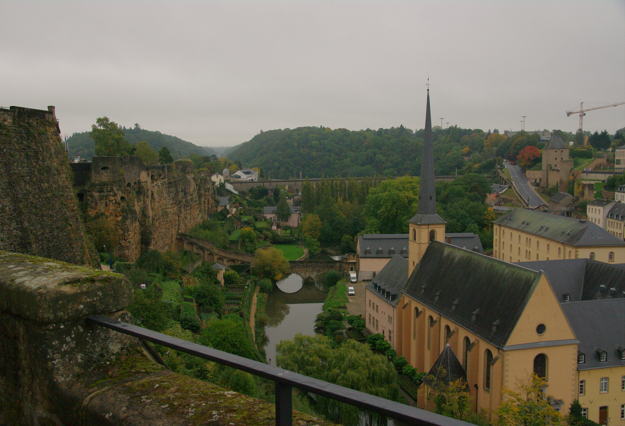 Pentax K-7 sample photo. Overlooking st jean du grund photography