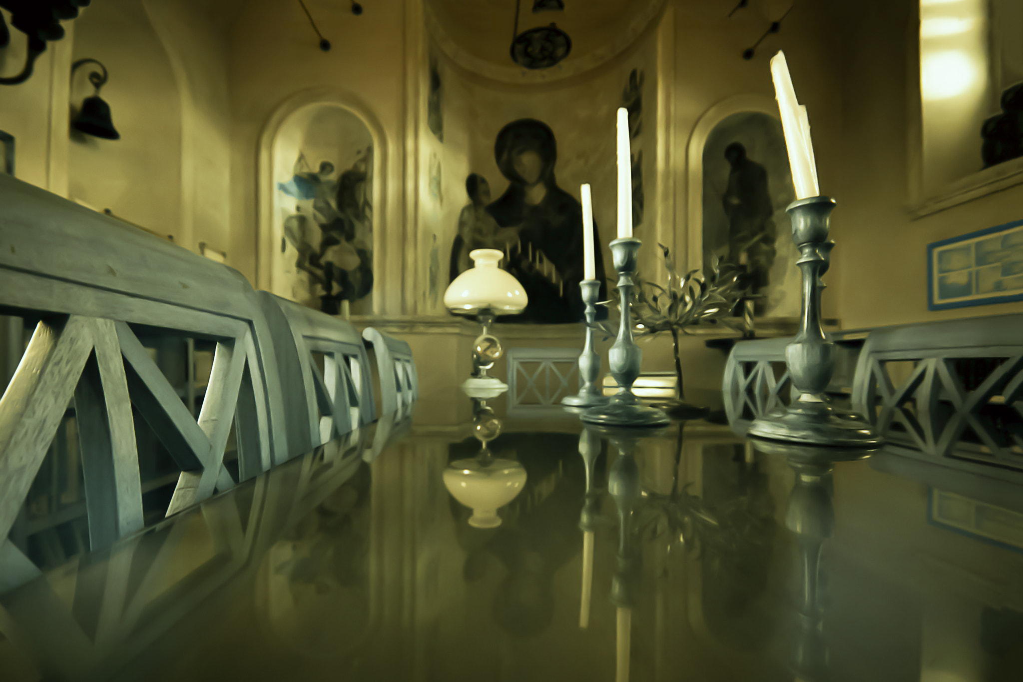 Nikon D70s sample photo. Virgin mary photography