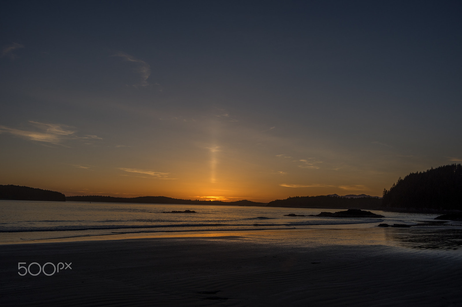 Pentax K-3 II sample photo. Beautiful sunset in tofino,bc photography