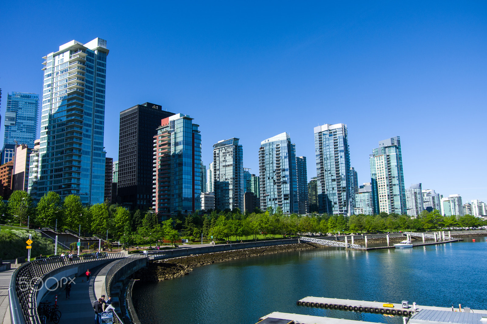Pentax K-3 II sample photo. Vancouver skyline photography