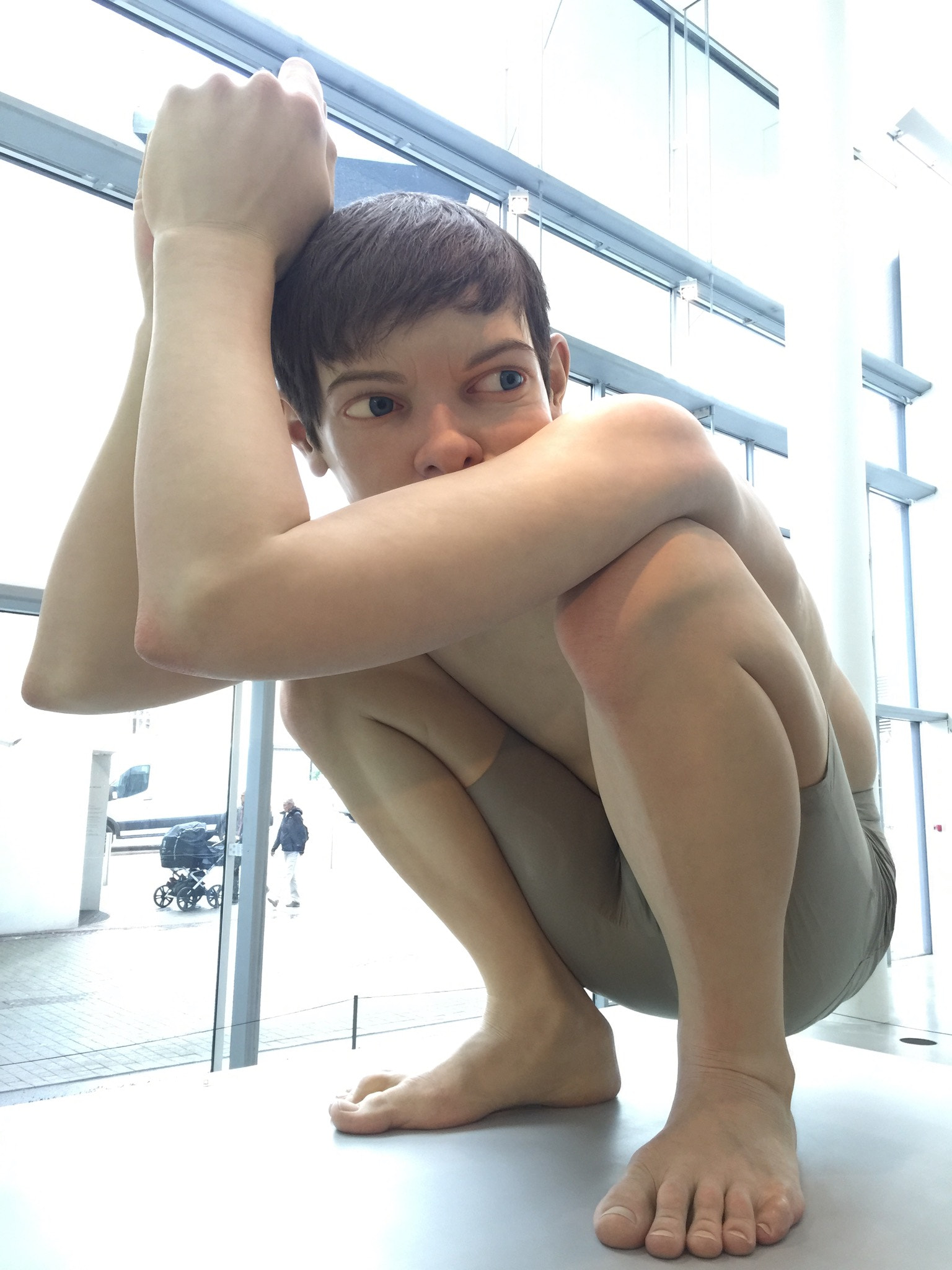 Apple iPhone7,1 sample photo. The boy - aros museum in aarhus, denmark photography