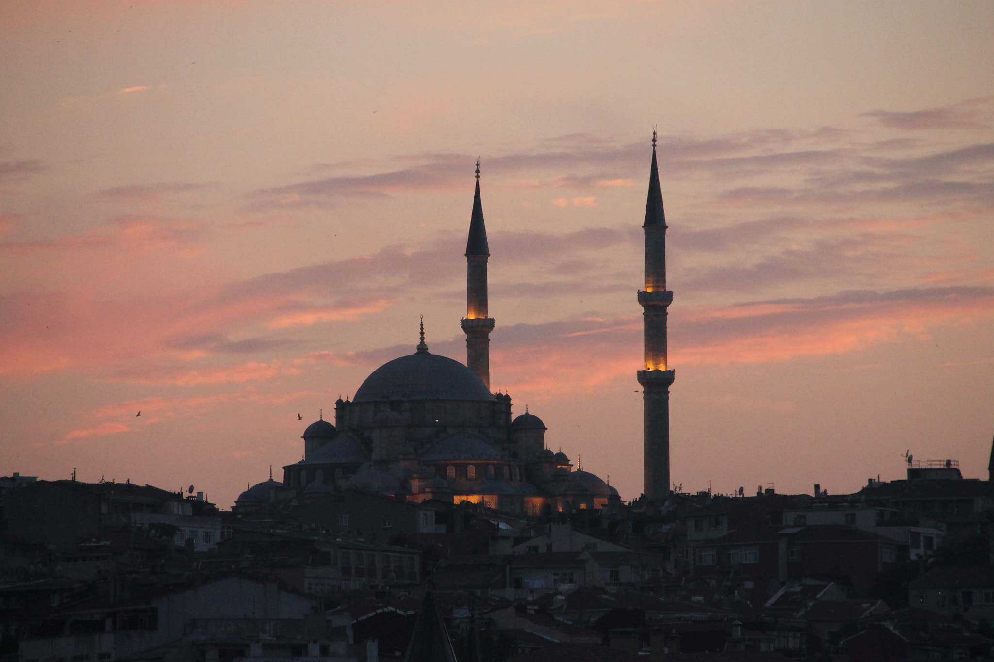 Sigma 18-250mm F3.5-6.3 DC OS HSM sample photo. View on istanbul and galata bridge photography