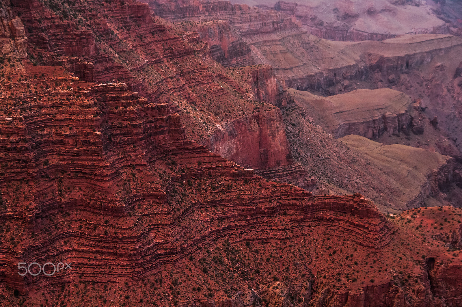 Pentax smc DA* 16-50mm F2.8 ED AL (IF) SDM sample photo. Grand canyon in red photography