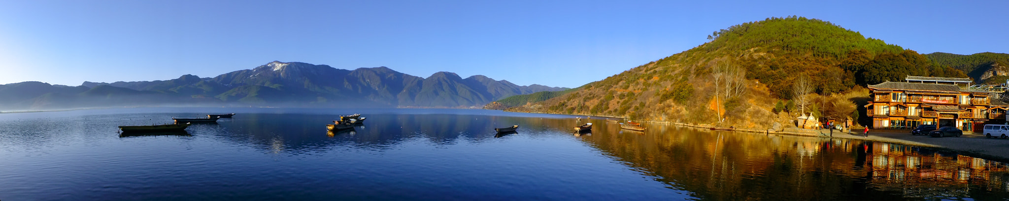 Fujifilm FinePix HS33EXR sample photo. Lugu lake photography