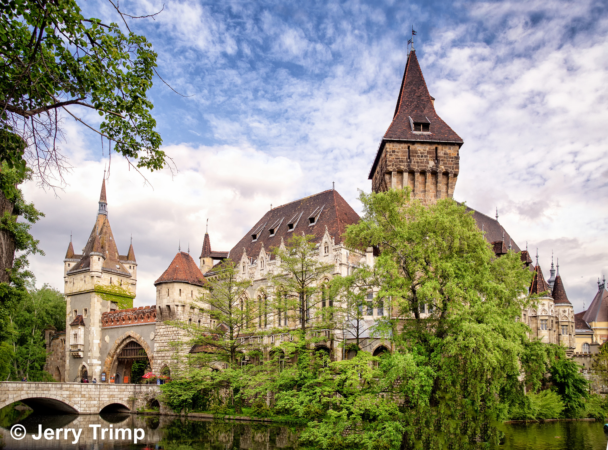 Sony SLT-A58 + Sigma 18-200mm F3.5-6.3 DC sample photo. Vajdahunyad castle hdr photography