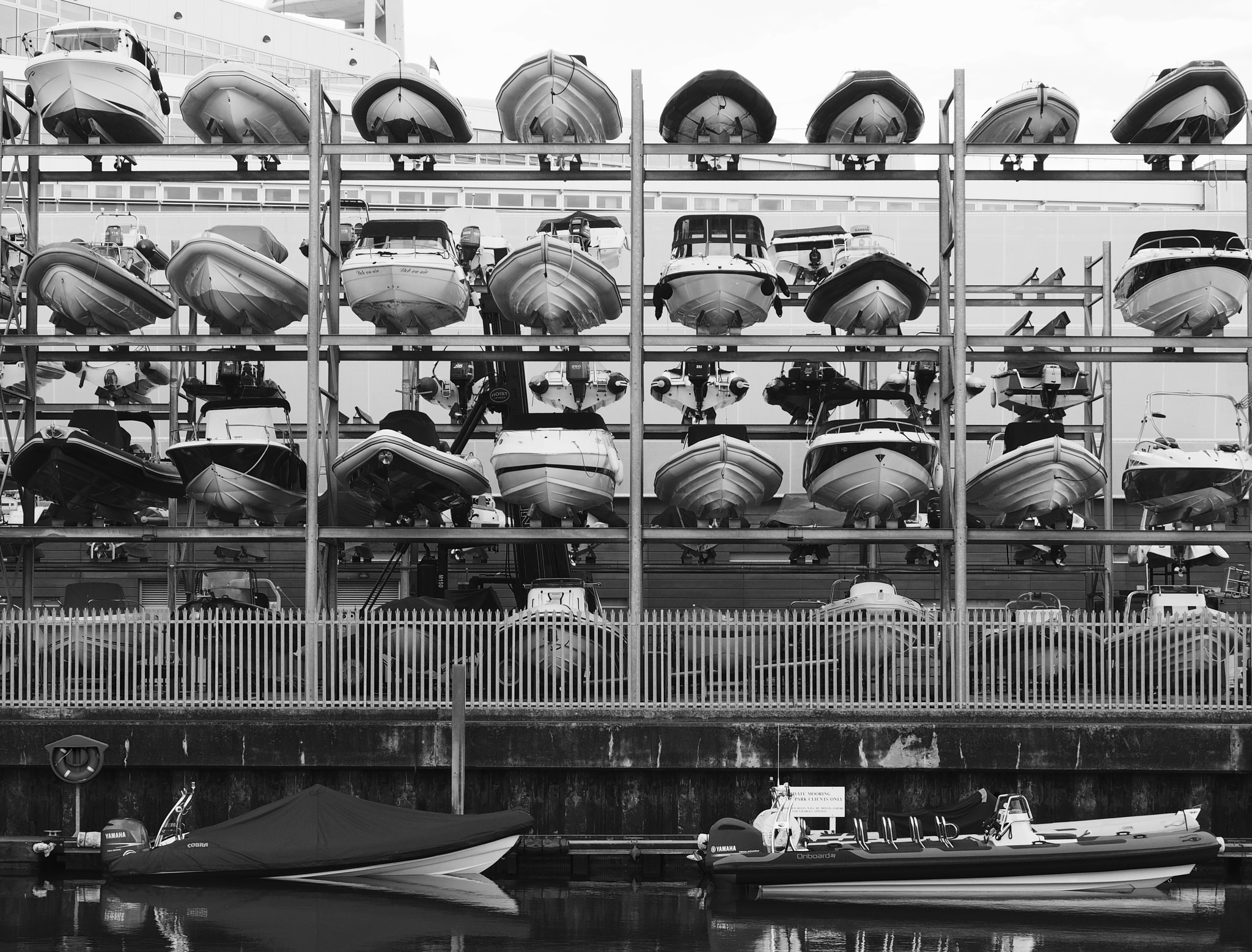 Olympus Zuiko Digital 14-54mm F2.8-3.5 sample photo. Boat storage photography