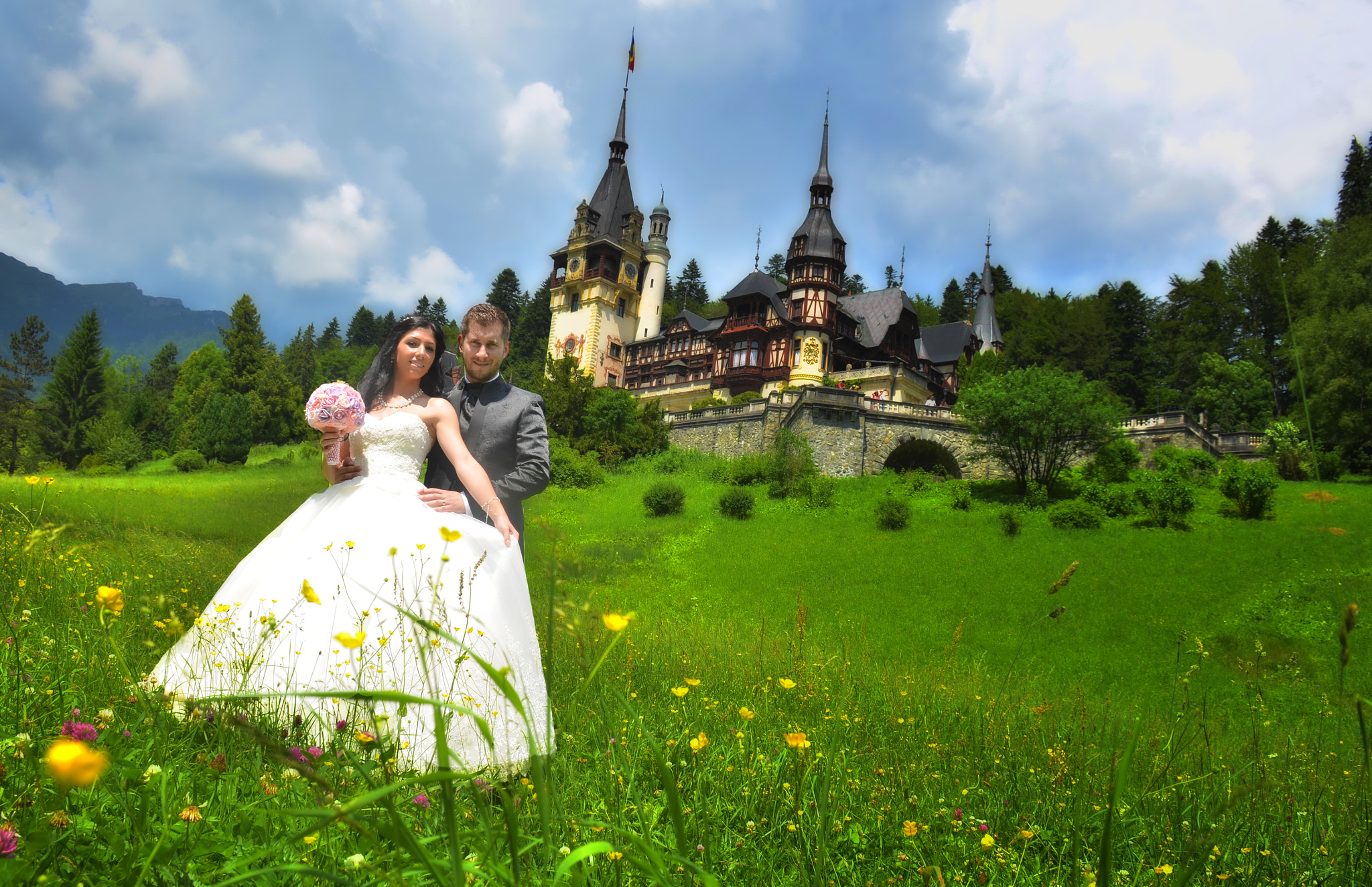 Sigma 18-50mm F2.8-4.5 DC OS HSM sample photo. Wedding at the castle photography