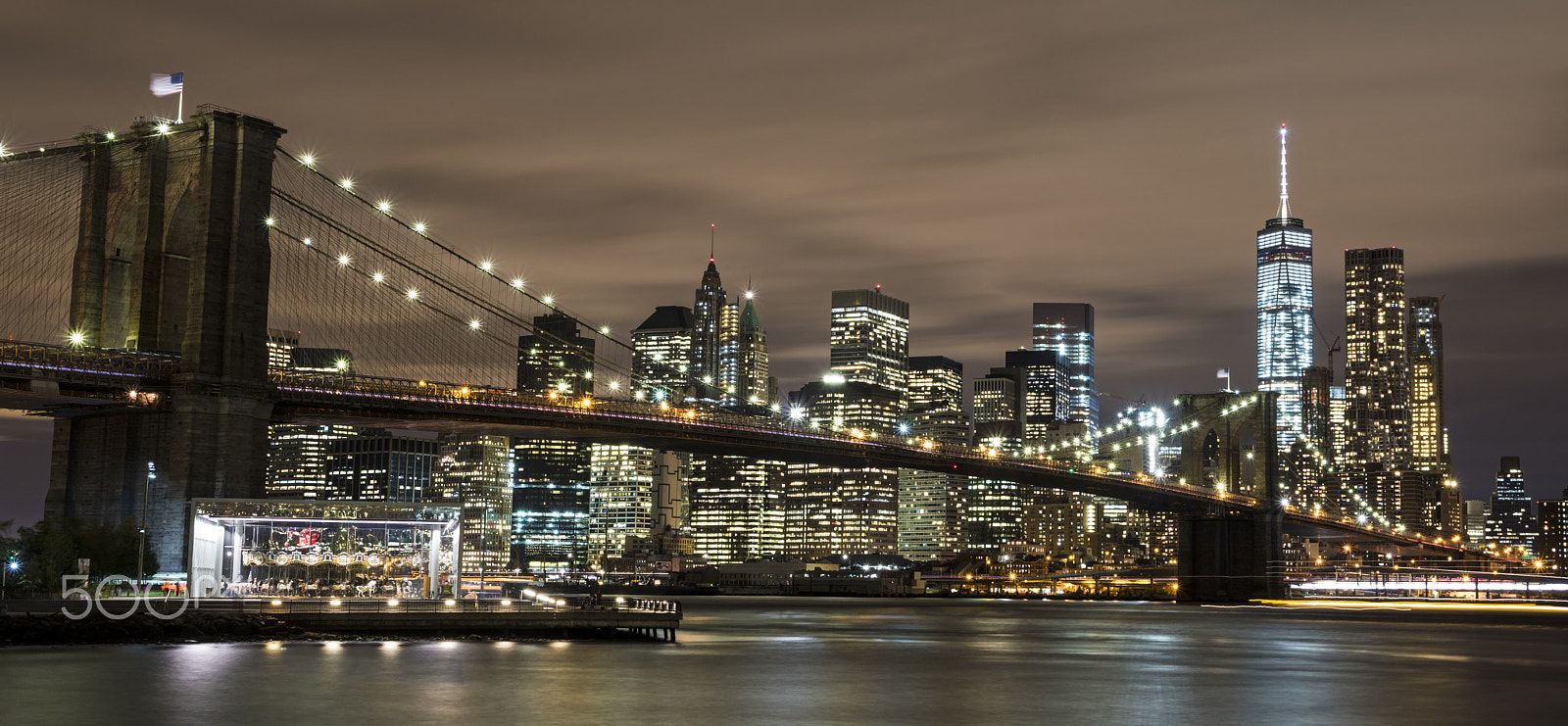 Sigma 17-70mm F2.8-4 DC Macro OS HSM sample photo. Brooklyn bridge photography