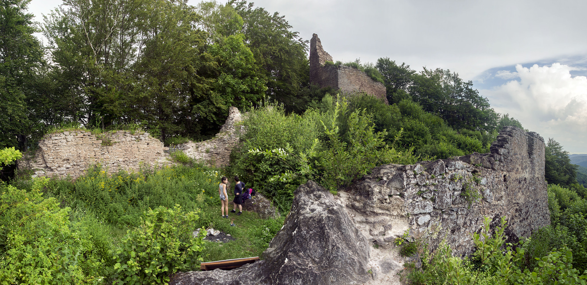 OLYMPUS 18mm-180mm Lens sample photo. Bálványos castle photography