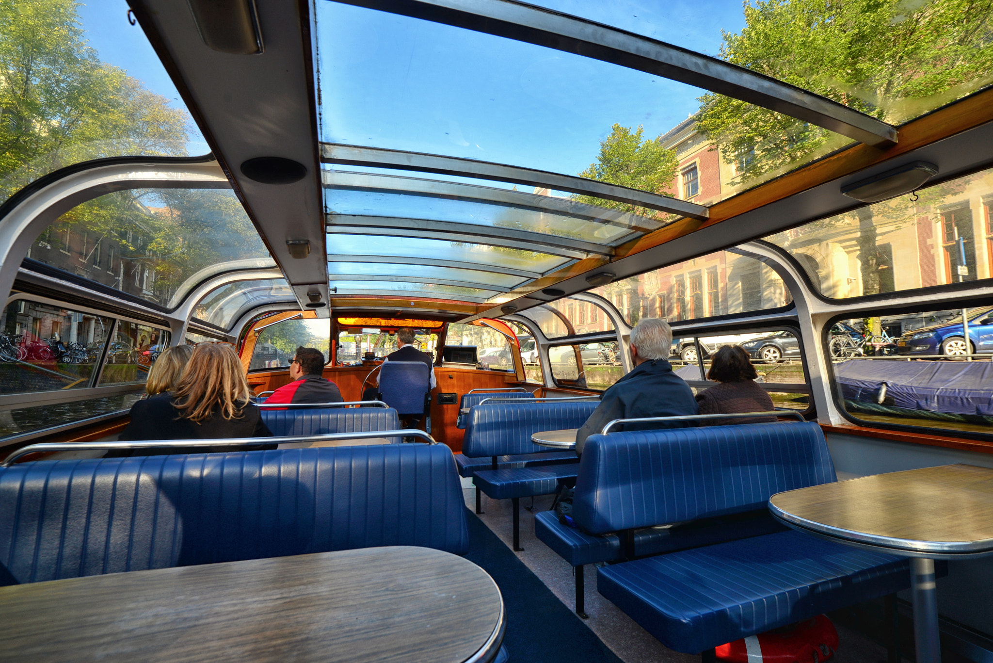 Nikon D600 sample photo. Inside a tour boat in amsterdam photography