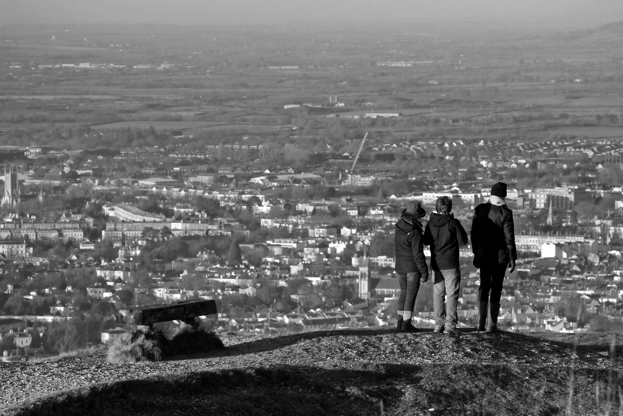 Panasonic Lumix DMC-GX1 sample photo. Over looking cheltenham. photography