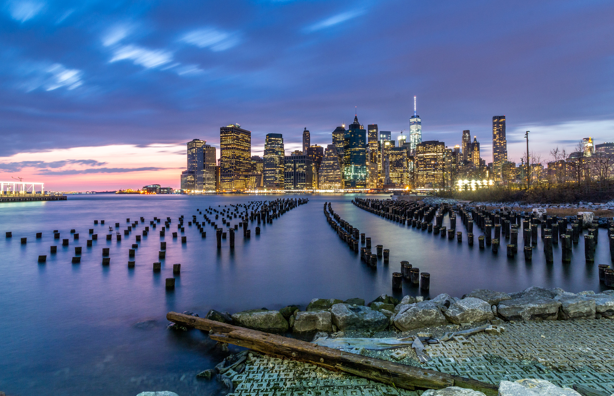 Canon EOS 70D + Canon EF-S 10-18mm F4.5–5.6 IS STM sample photo. Rainbow manhattan photography