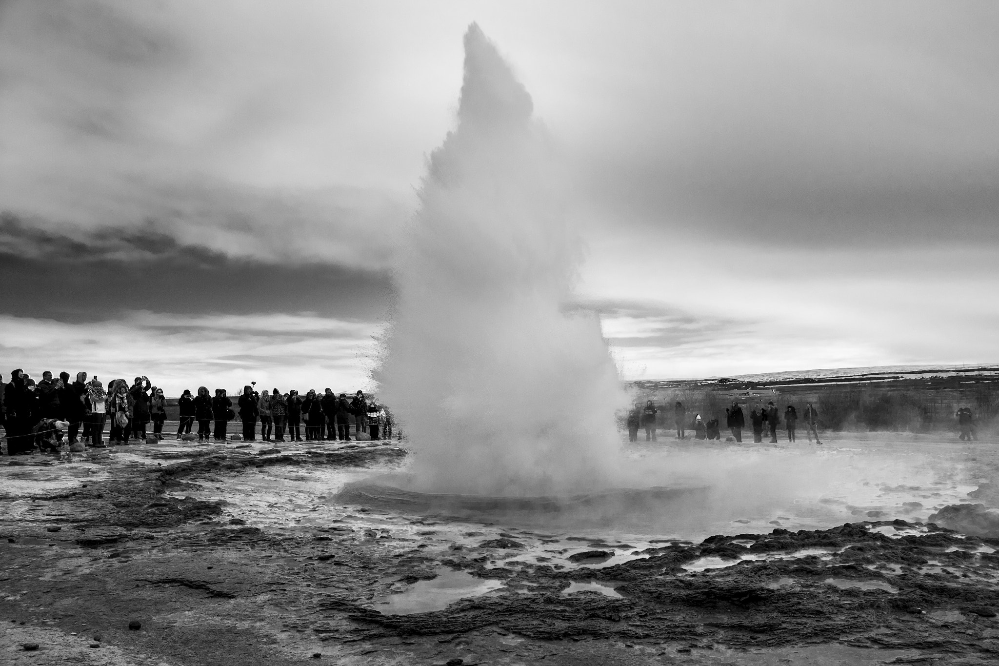 Canon EF-S 18-55mm F3.5-5.6 III sample photo. Stokkur the great geysir photography