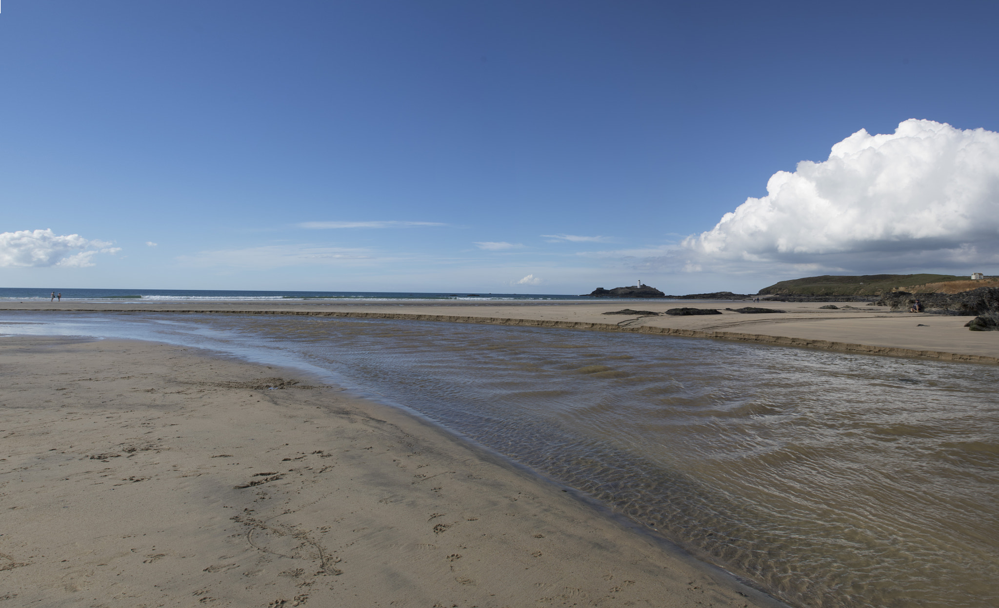 Canon EOS 7D Mark II + Canon EF 20mm F2.8 USM sample photo. Godrevy photography