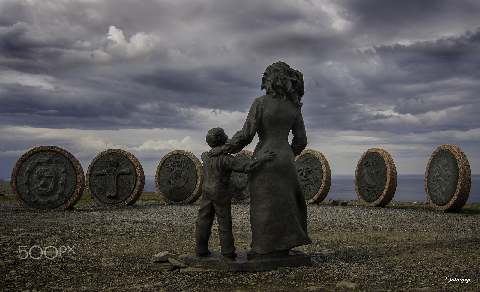 Pentax K-5 IIs + Pentax smc DA 12-24mm F4.0 ED AL (IF) sample photo. Children's art. north cape - norway. photography