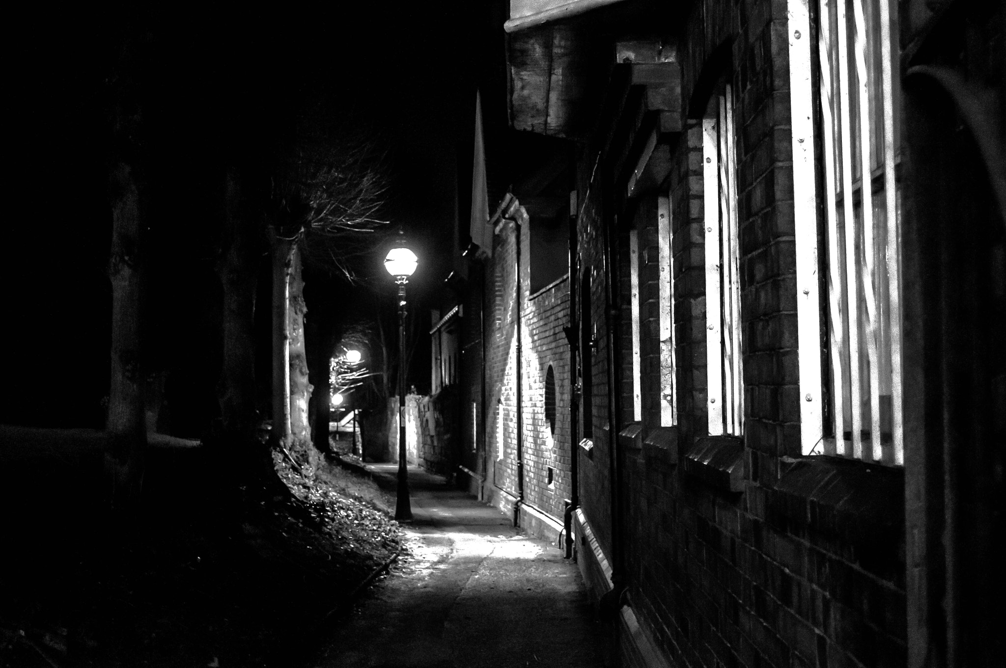 Nikon D300S sample photo. Dark alley photography