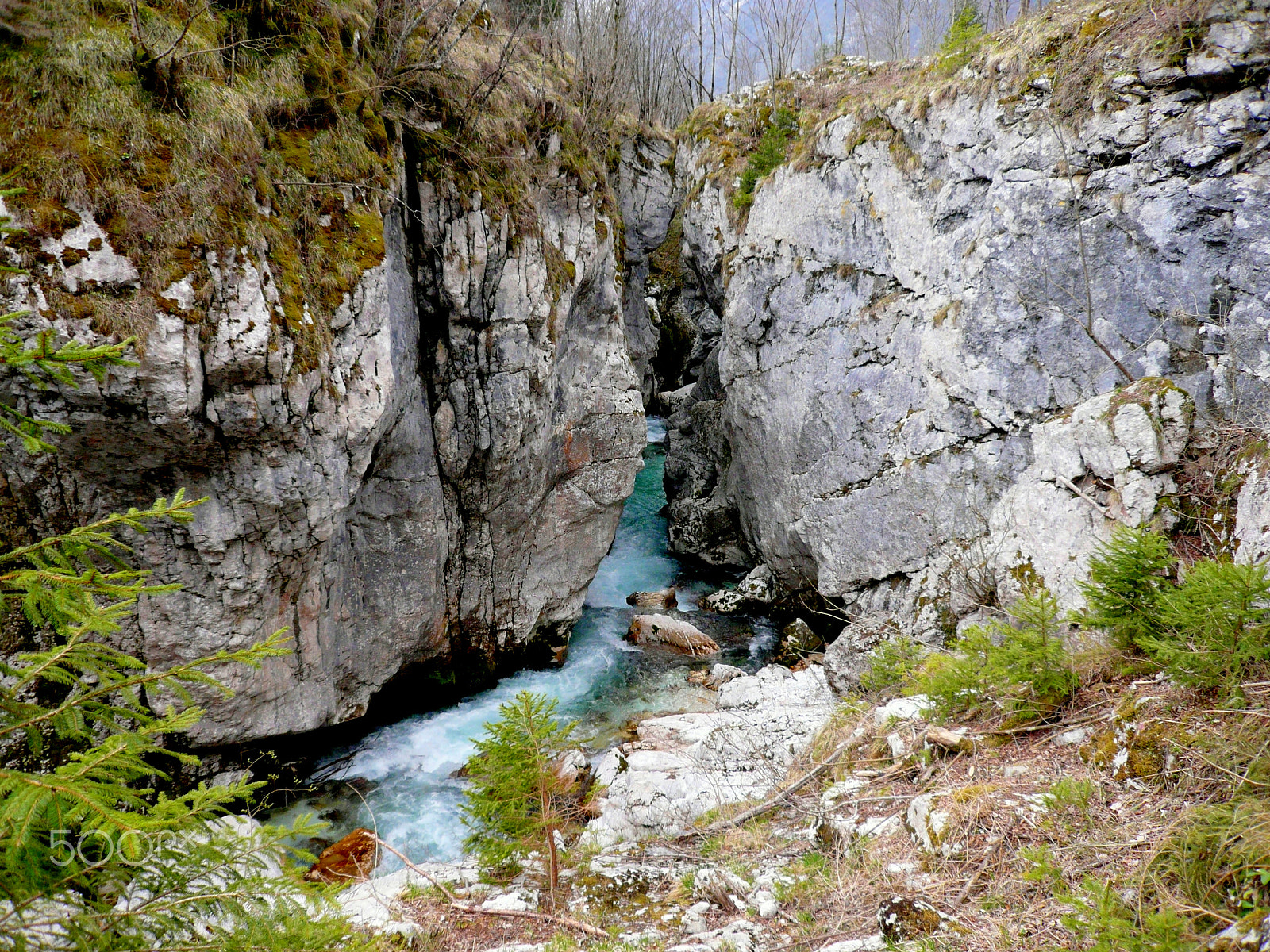 Panasonic DMC-FX100 sample photo. River soca slovenia () photography