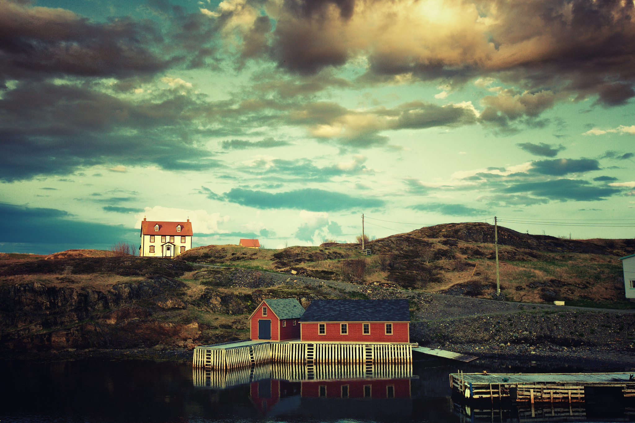 Canon EF 16-35mm F2.8L II USM sample photo. Harbour sunset photography
