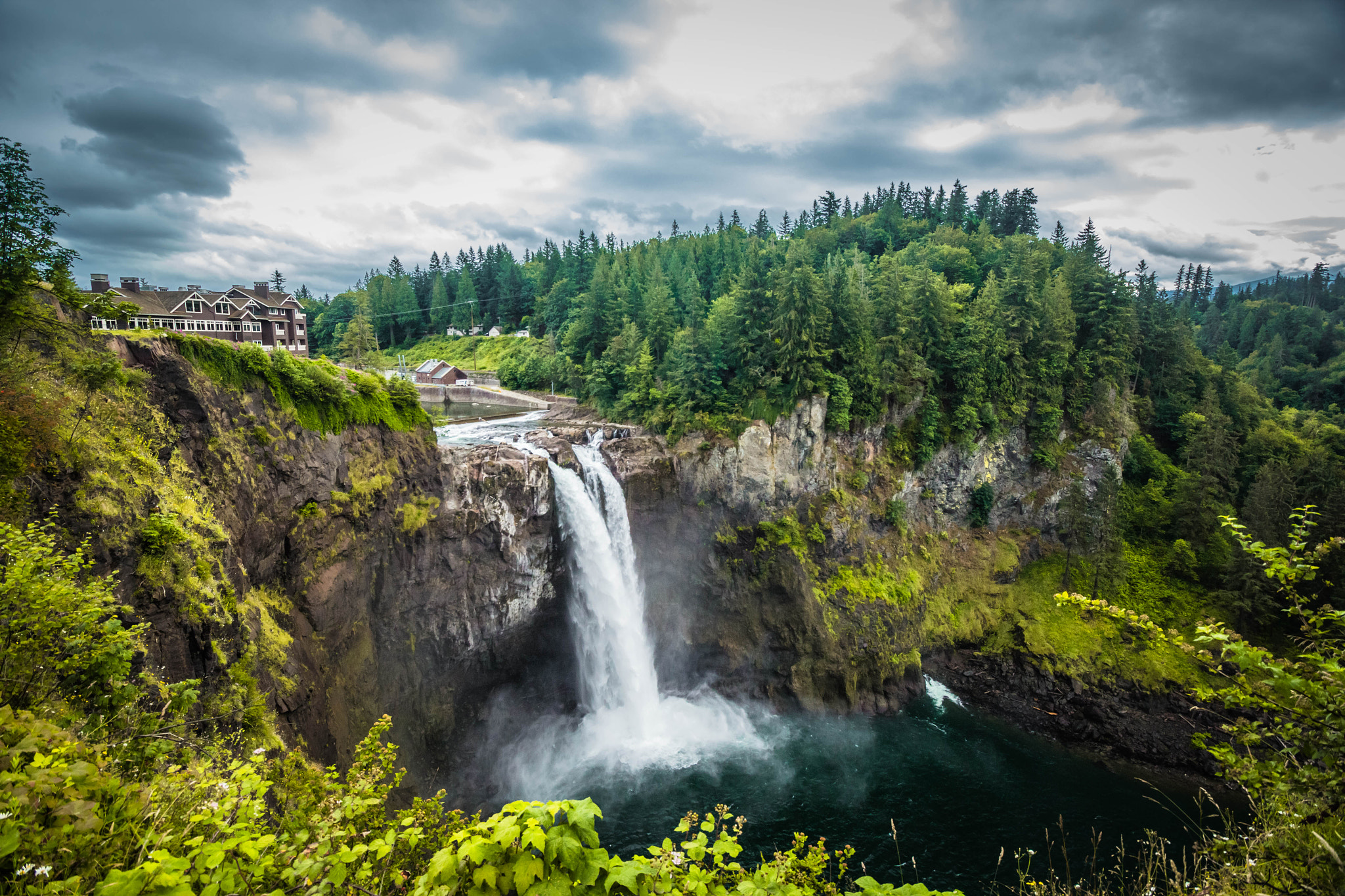 Canon EOS 60D sample photo. Snoqualmie falls photography