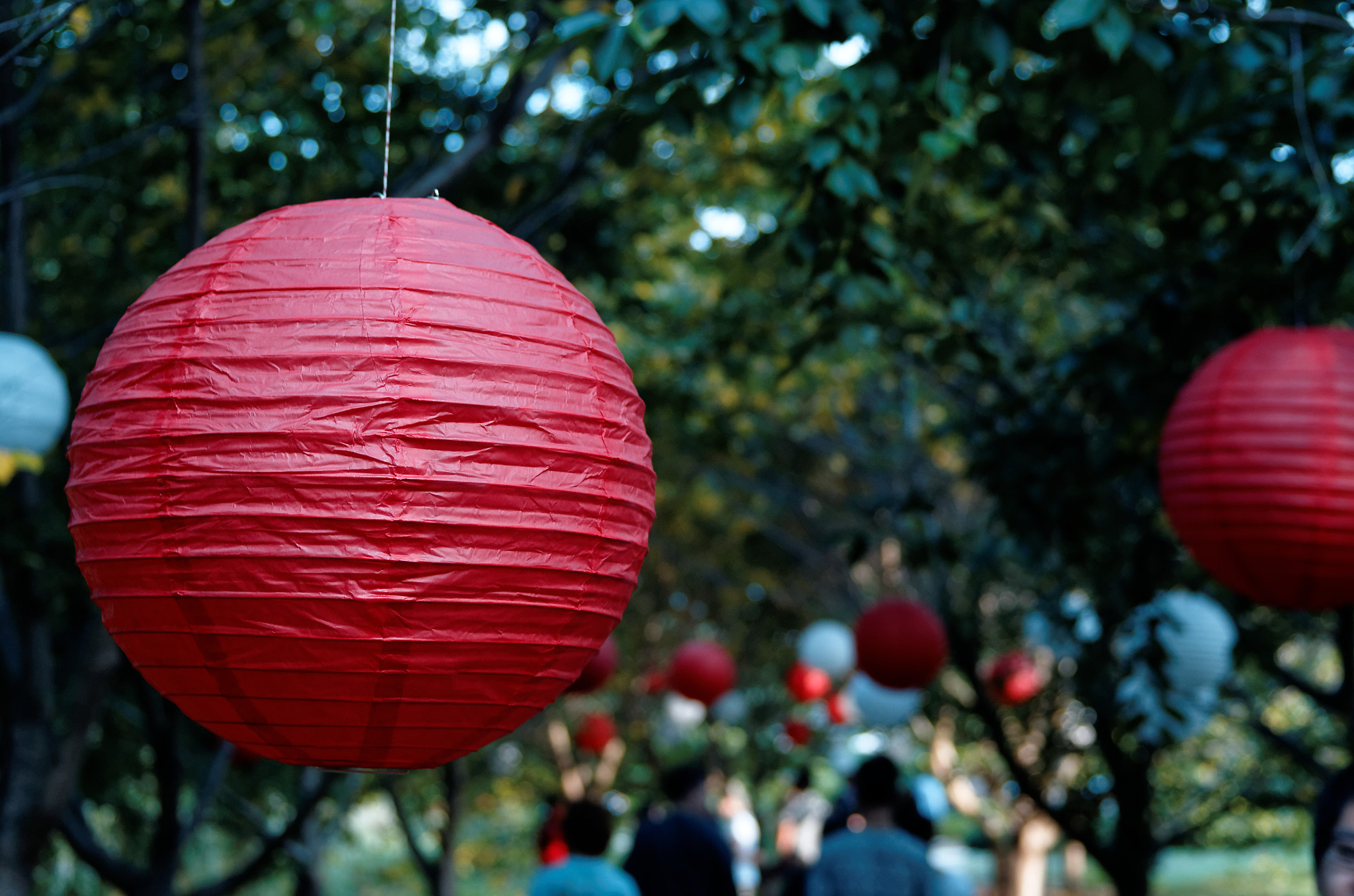 Pentax smc DA 40mm F2.8 XS Lens sample photo. Japanese lantern photography