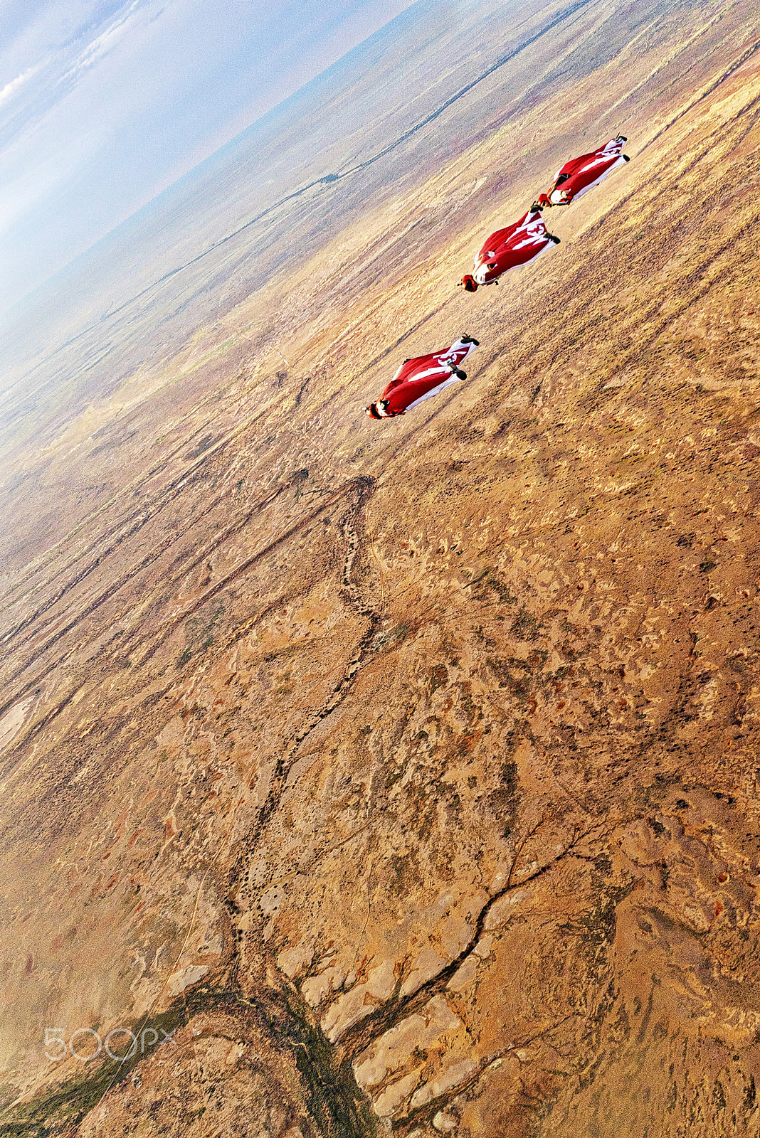 Sony a7S sample photo. Wingsuits over william creek photography