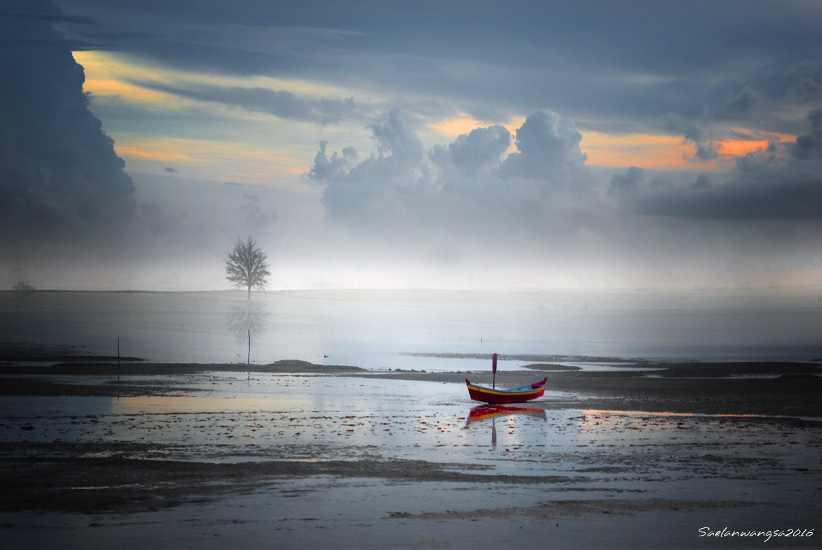 smc PENTAX-FA J 75-300mm F4.5-5.8 AL sample photo. Morning boat photography