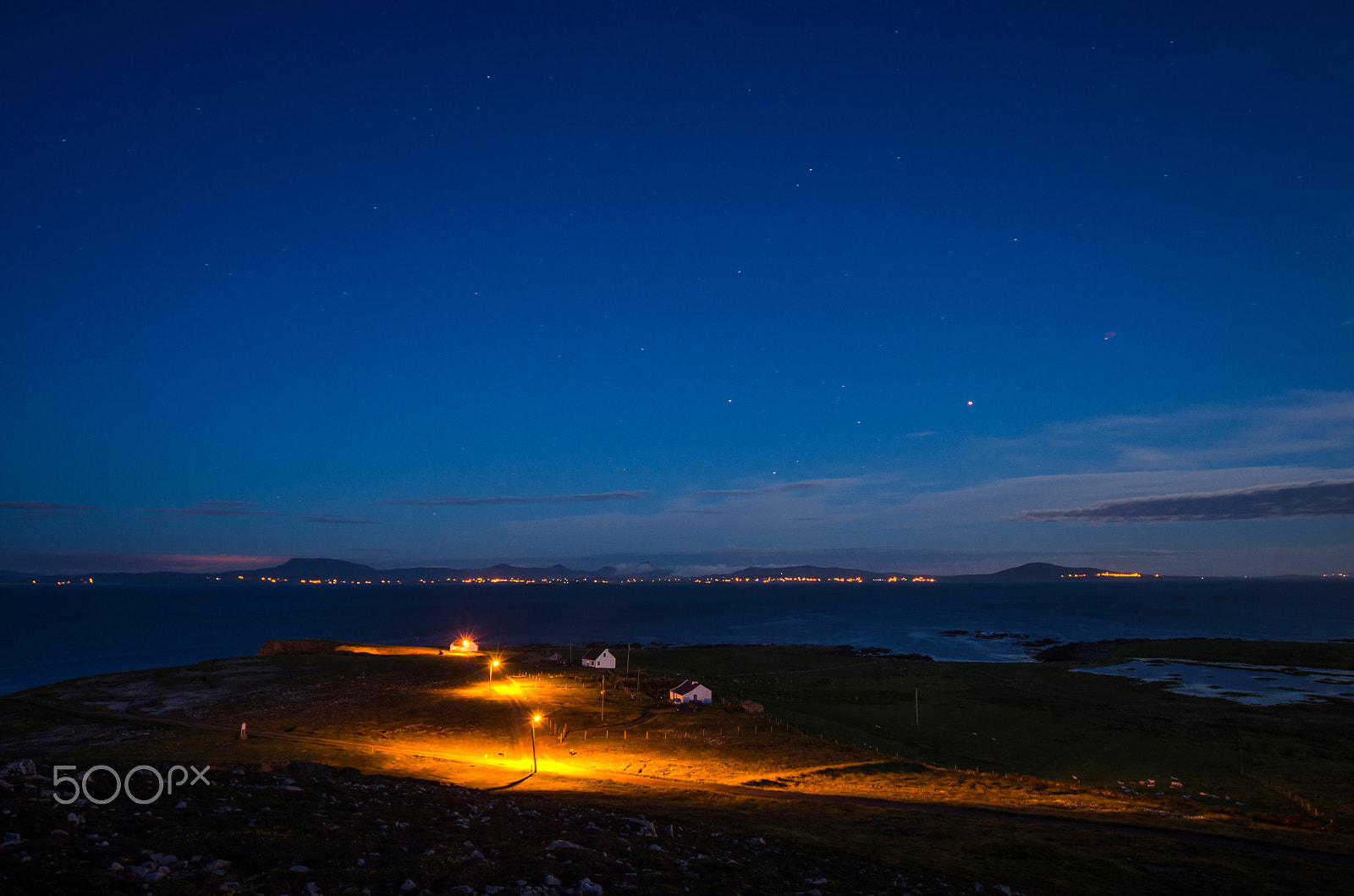 Nikon D7000 + Sigma 12-24mm F4.5-5.6 EX DG Aspherical HSM sample photo. Last light on tory island photography