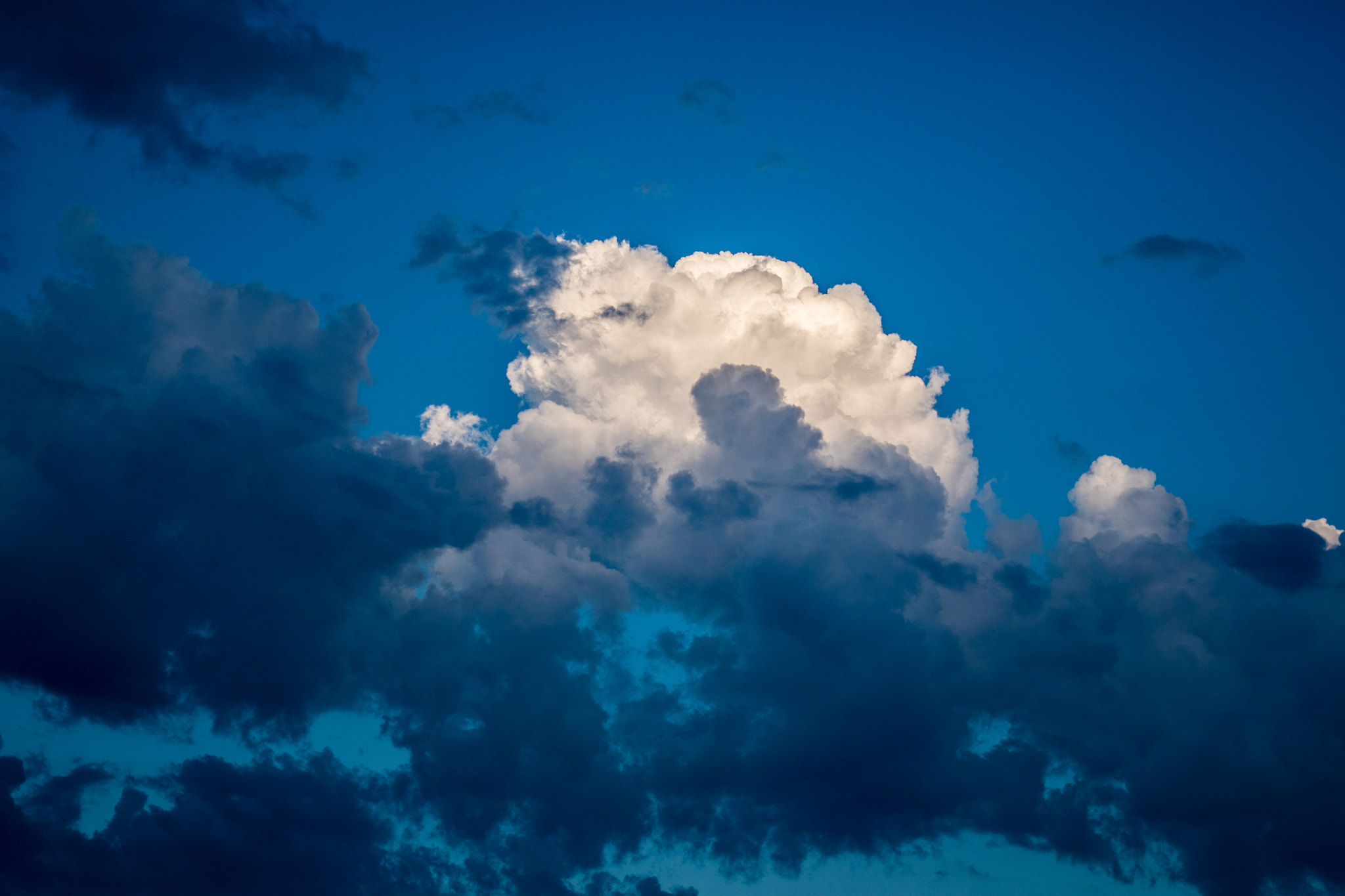 Nikon D500 + Sigma 50mm F1.4 DG HSM Art sample photo. ...blue sky, some clouds photography