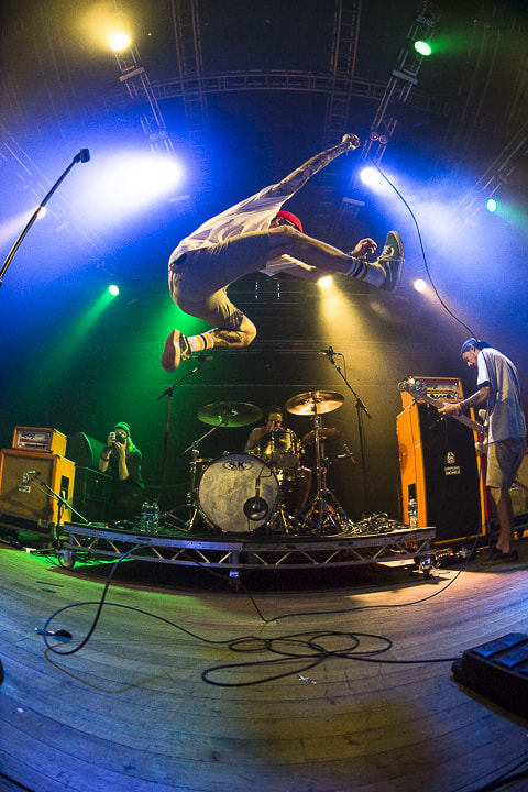 Nikon AF DX Fisheye-Nikkor 10.5mm F2.8G ED sample photo. Neck deep - wolverhampton, 25/06/15 photography