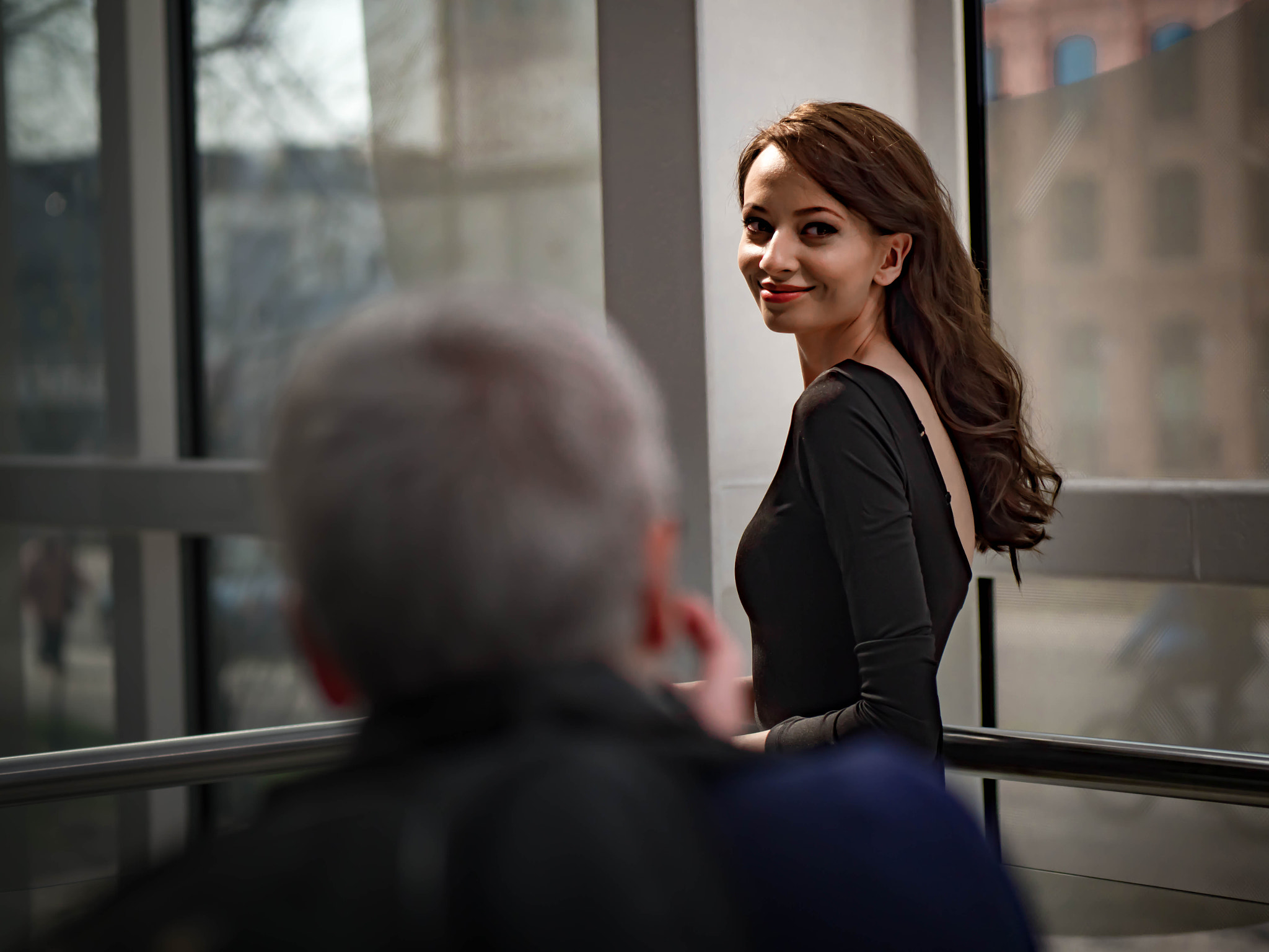 Panasonic Leica DG Nocticron 42.5mm F1.2 ASPH OIS sample photo. Short break in photoshoot :) photography