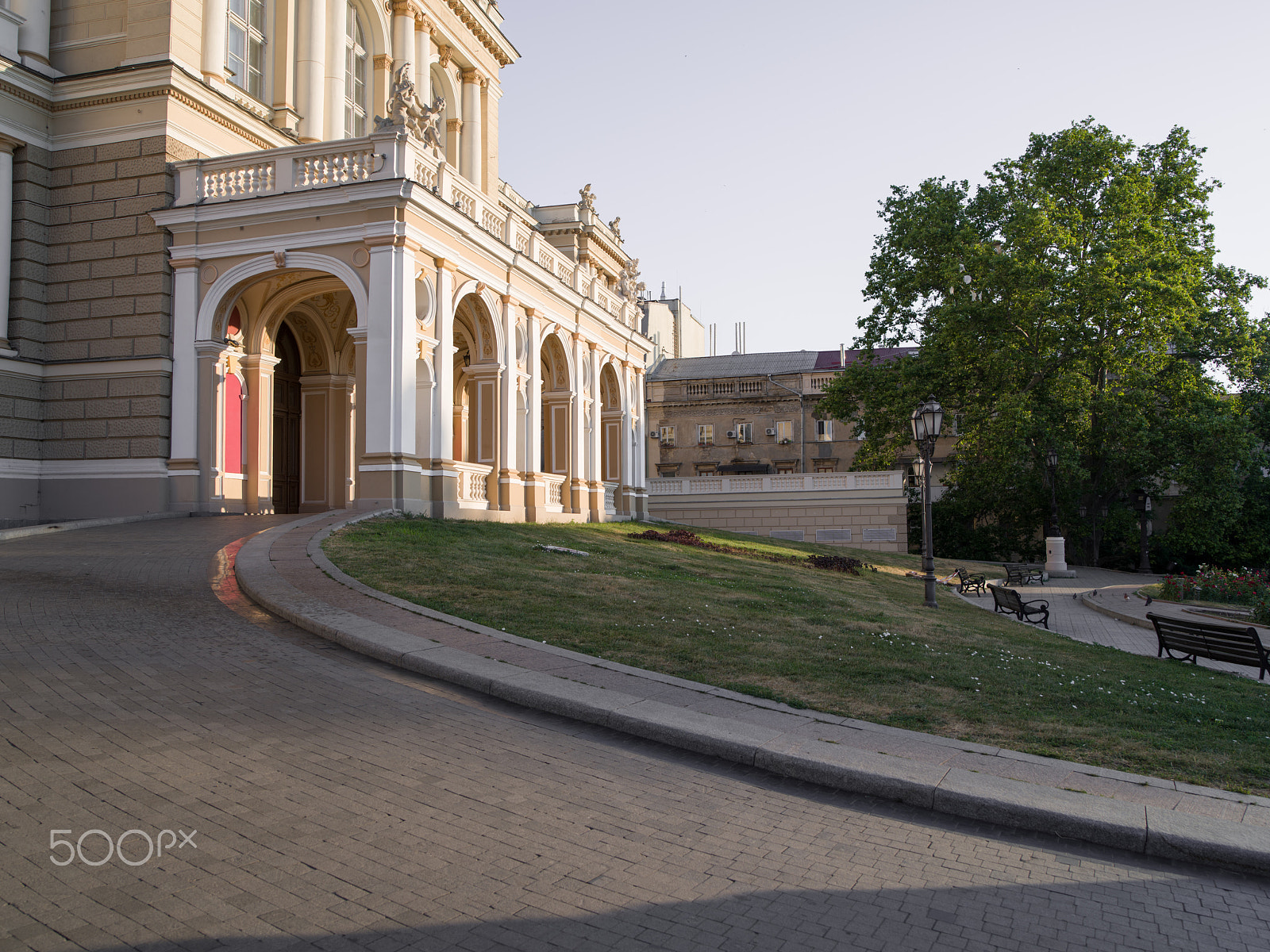 HD Pentax-D FA645 35mm F3.5 AL [IF] sample photo. Odessa opera house photography