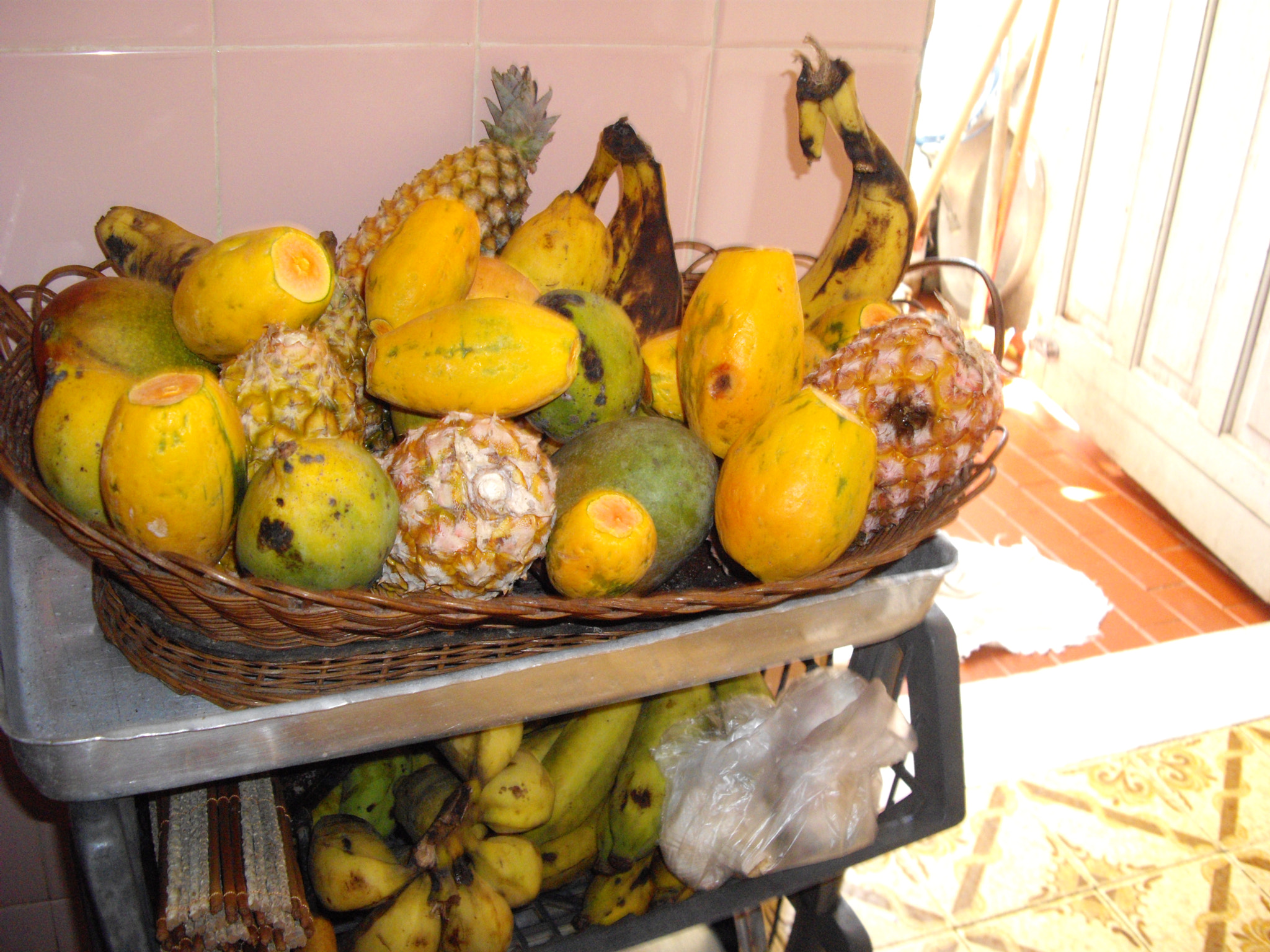 Pentax OPTIO A40 sample photo. Frutas bahia brasil photography