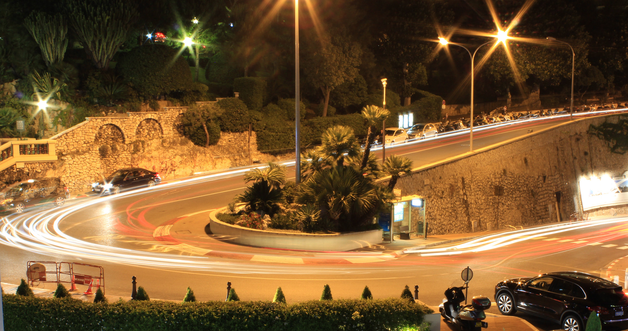 Canon EF-S 18-55mm F3.5-5.6 IS sample photo. Monaco by night photography