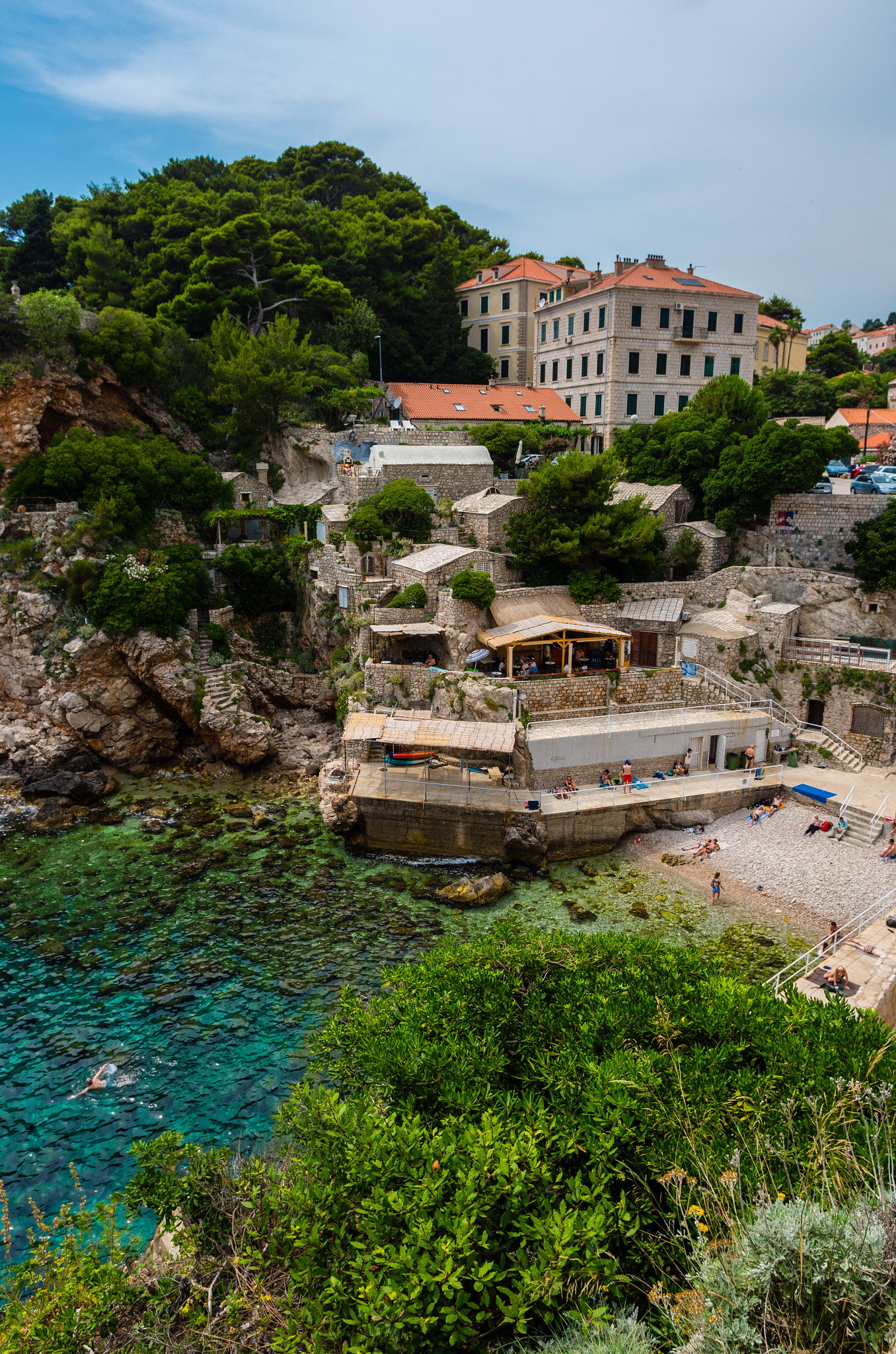 Pentax K-5 II sample photo. Dubrovnik cove photography