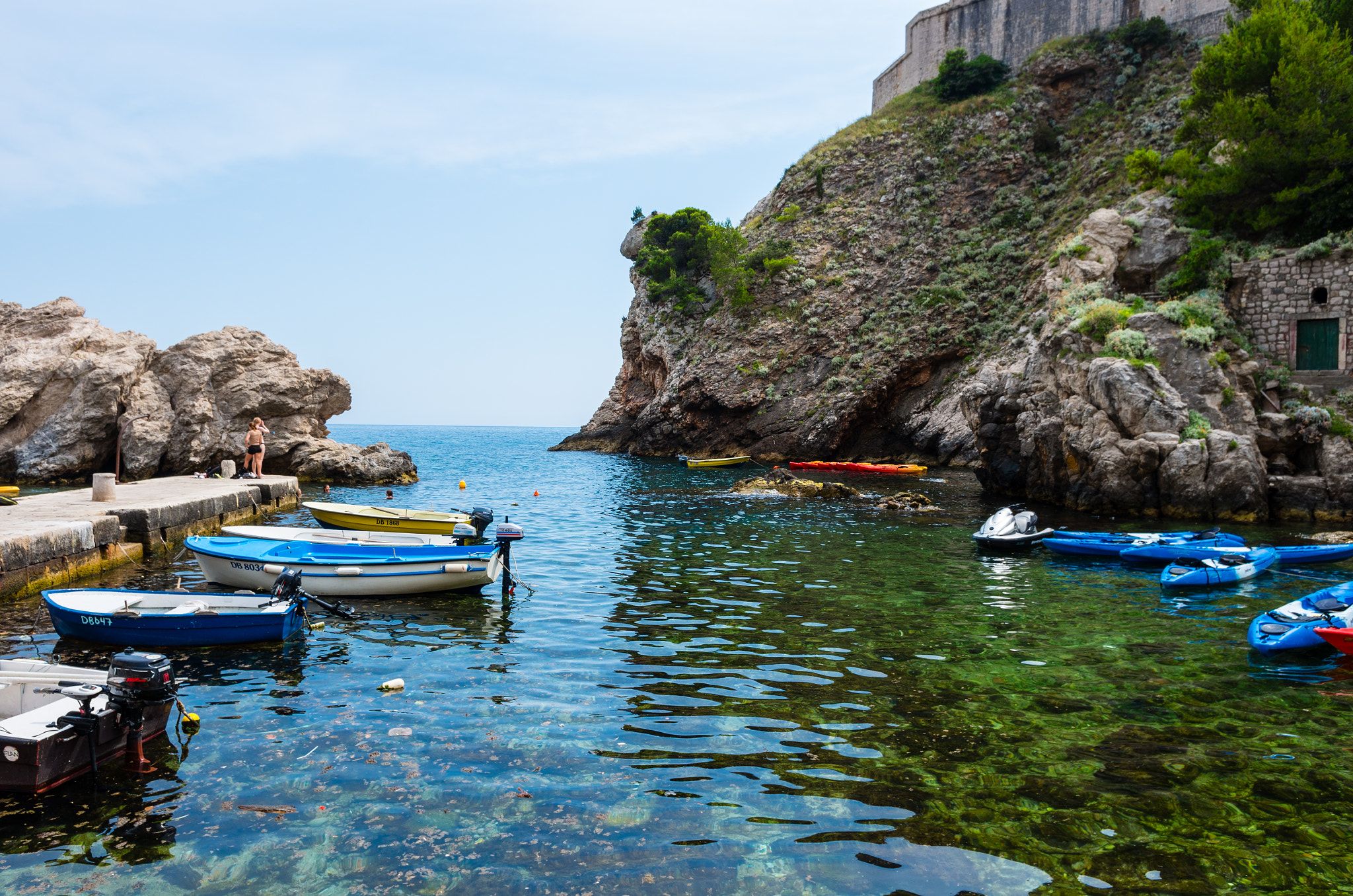 Pentax smc DA 15mm F4 ED AL Limited sample photo. Dubrovnik kayak rentals photography