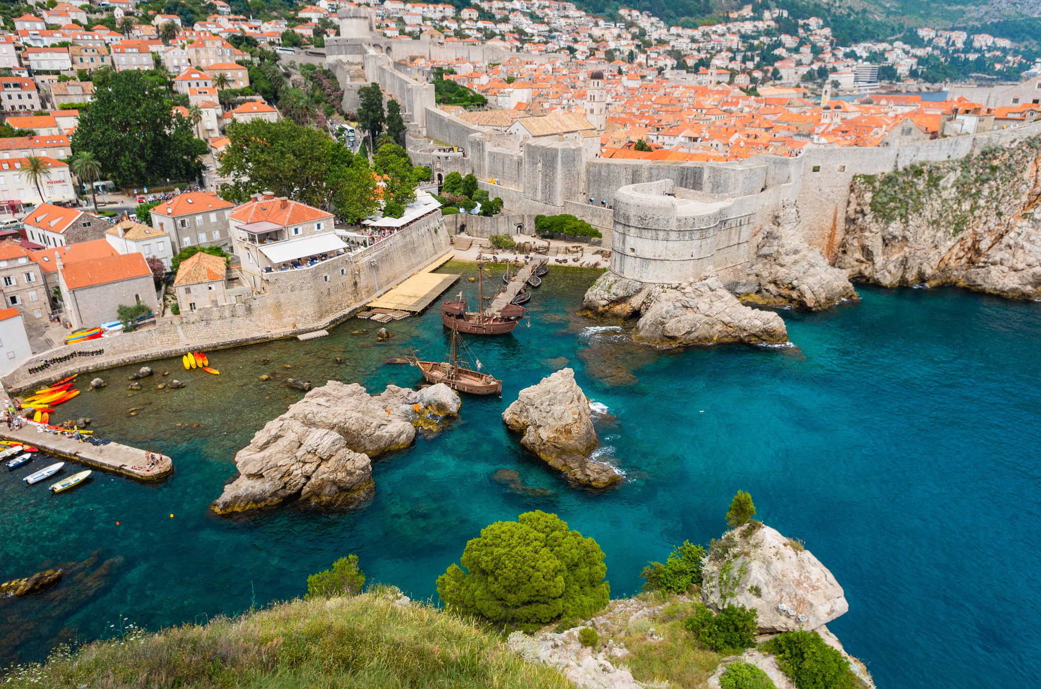 Pentax K-5 II sample photo. Dubrovnik old city photography