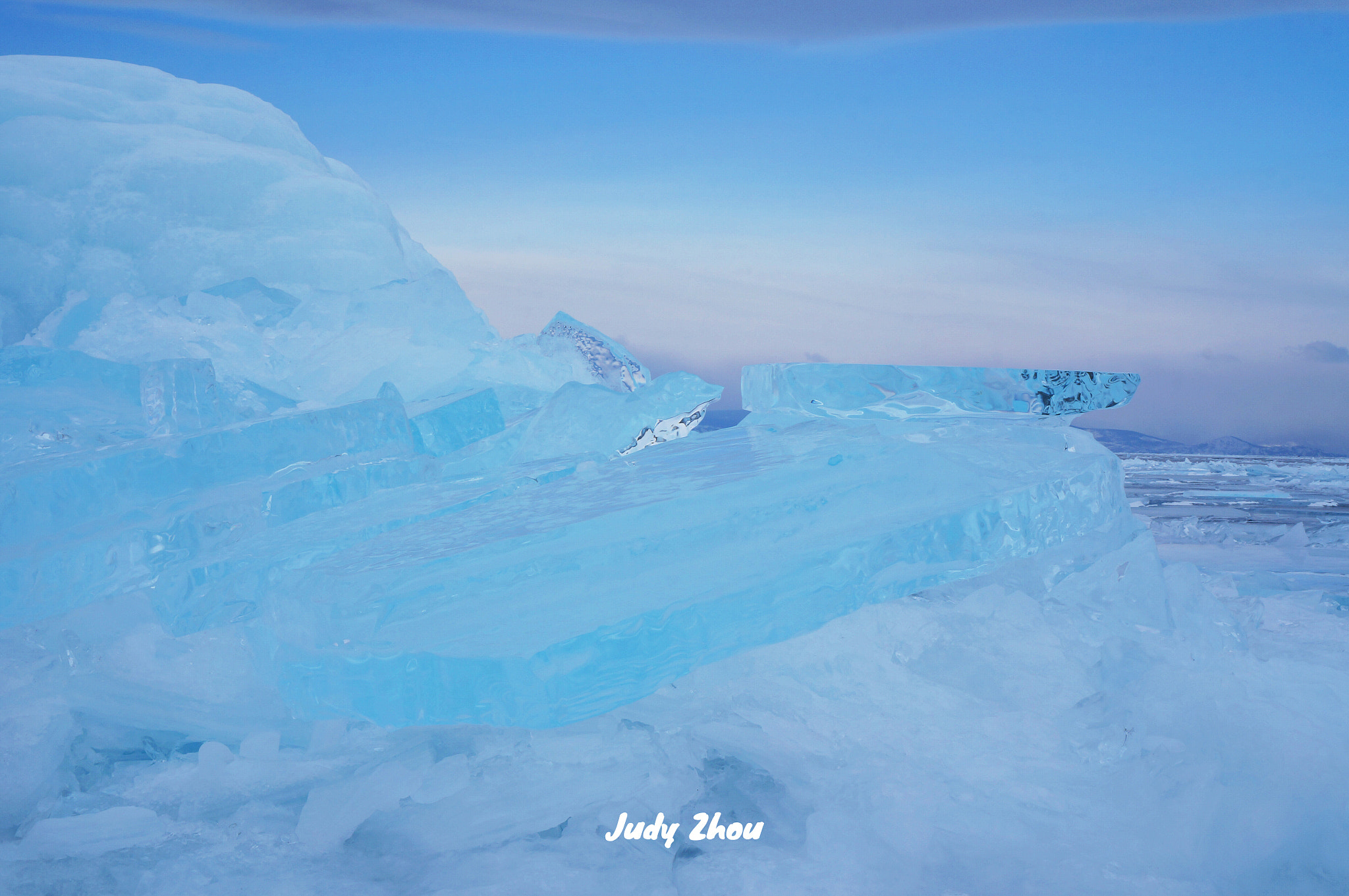 Sony Alpha NEX-5T sample photo. Blue ice photography