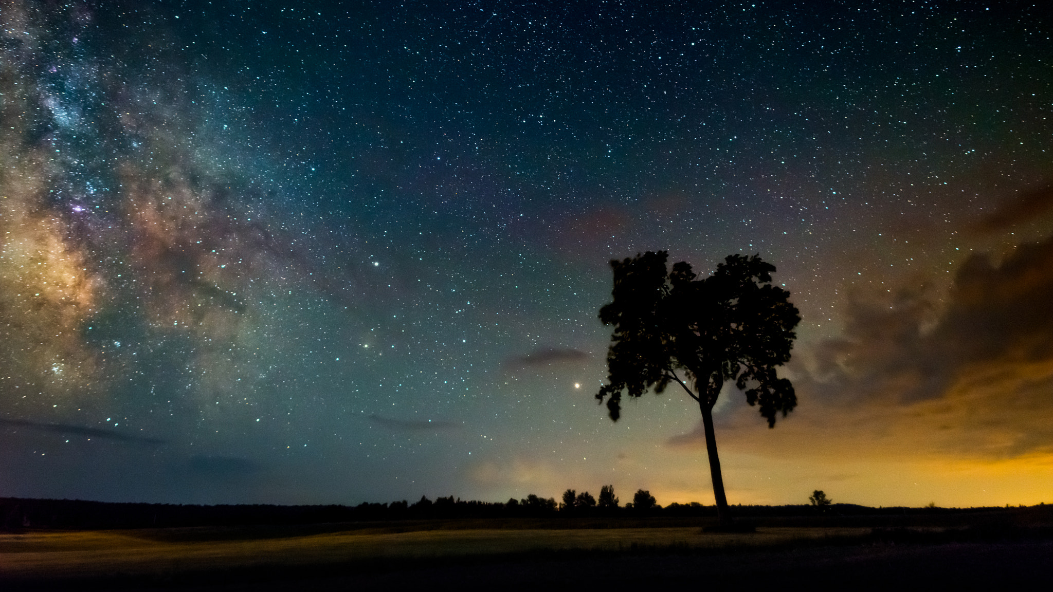 Nikon D800 + Samyang 12mm F2.8 ED AS NCS Fisheye sample photo. Celestial battle photography