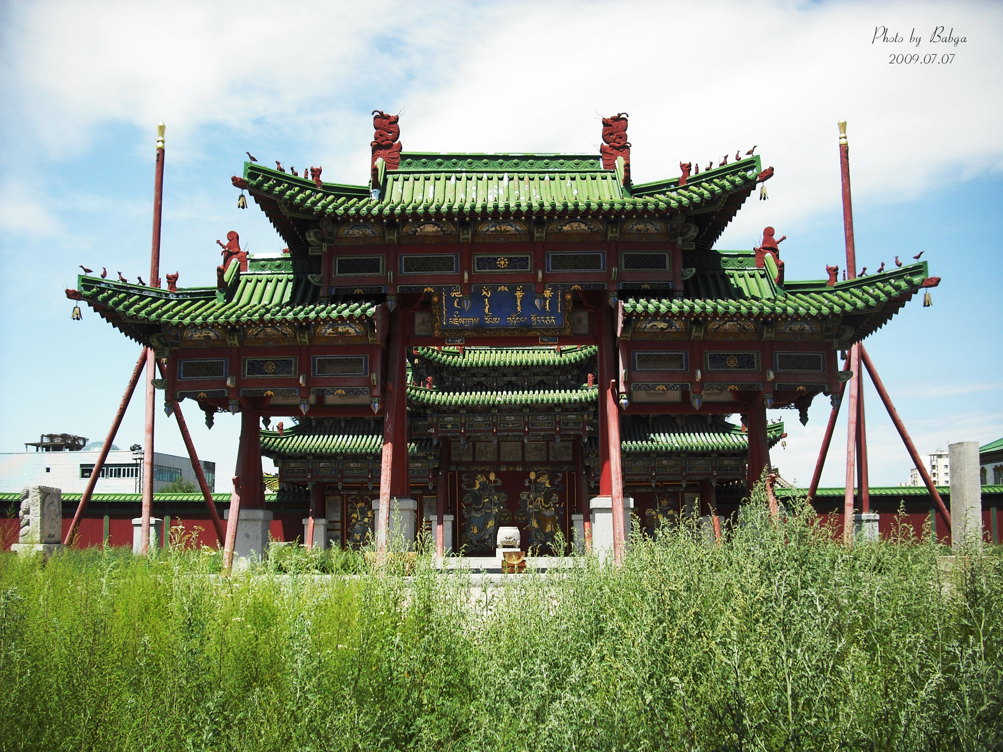 Fujifilm FinePix J10 sample photo. Богд хааны ордон музей-mongolia bogd khaan museum photography