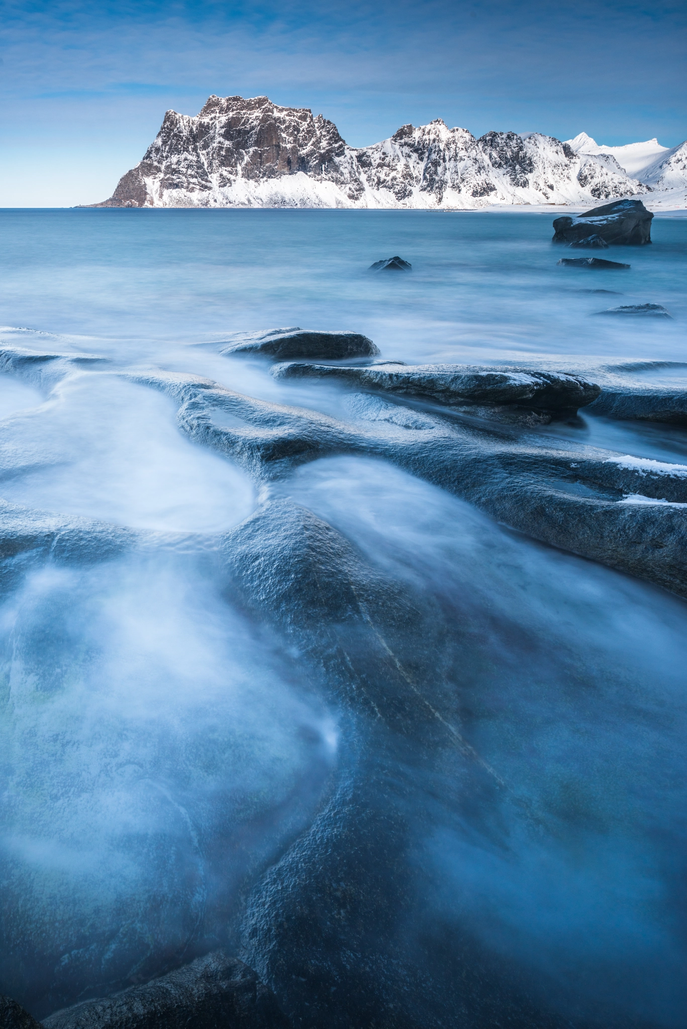 Nikon D810 + Nikon PC-E Nikkor 24mm F3.5D ED Tilt-Shift sample photo. Uttakleiv contrasts #1 photography
